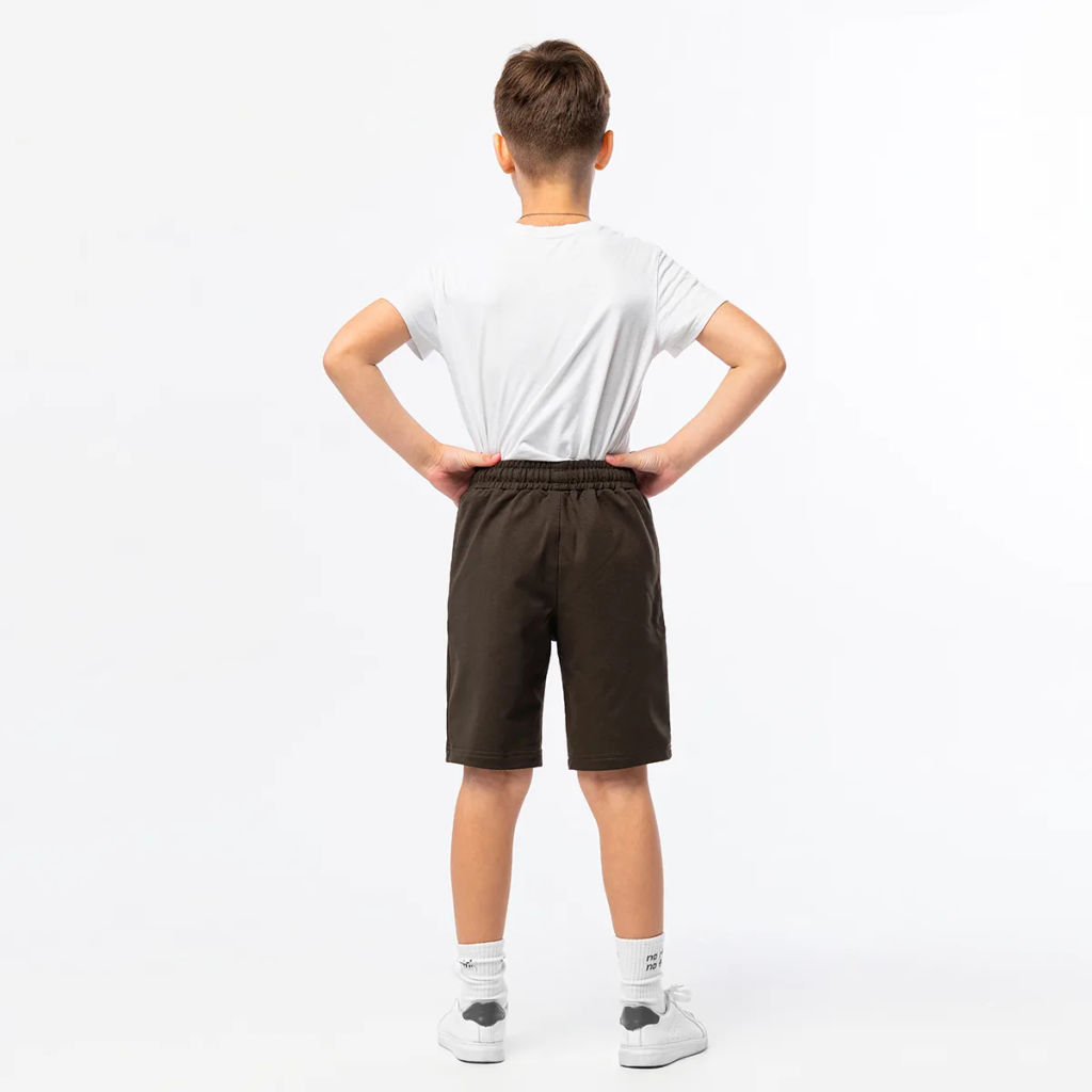 RODOS Шорты для мальчика М-260 Хаки/Чёрный