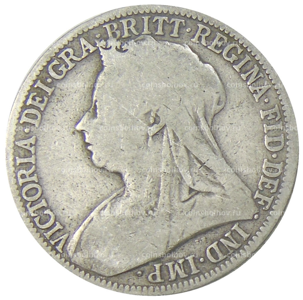 1 флорин 1899 года Великобритания