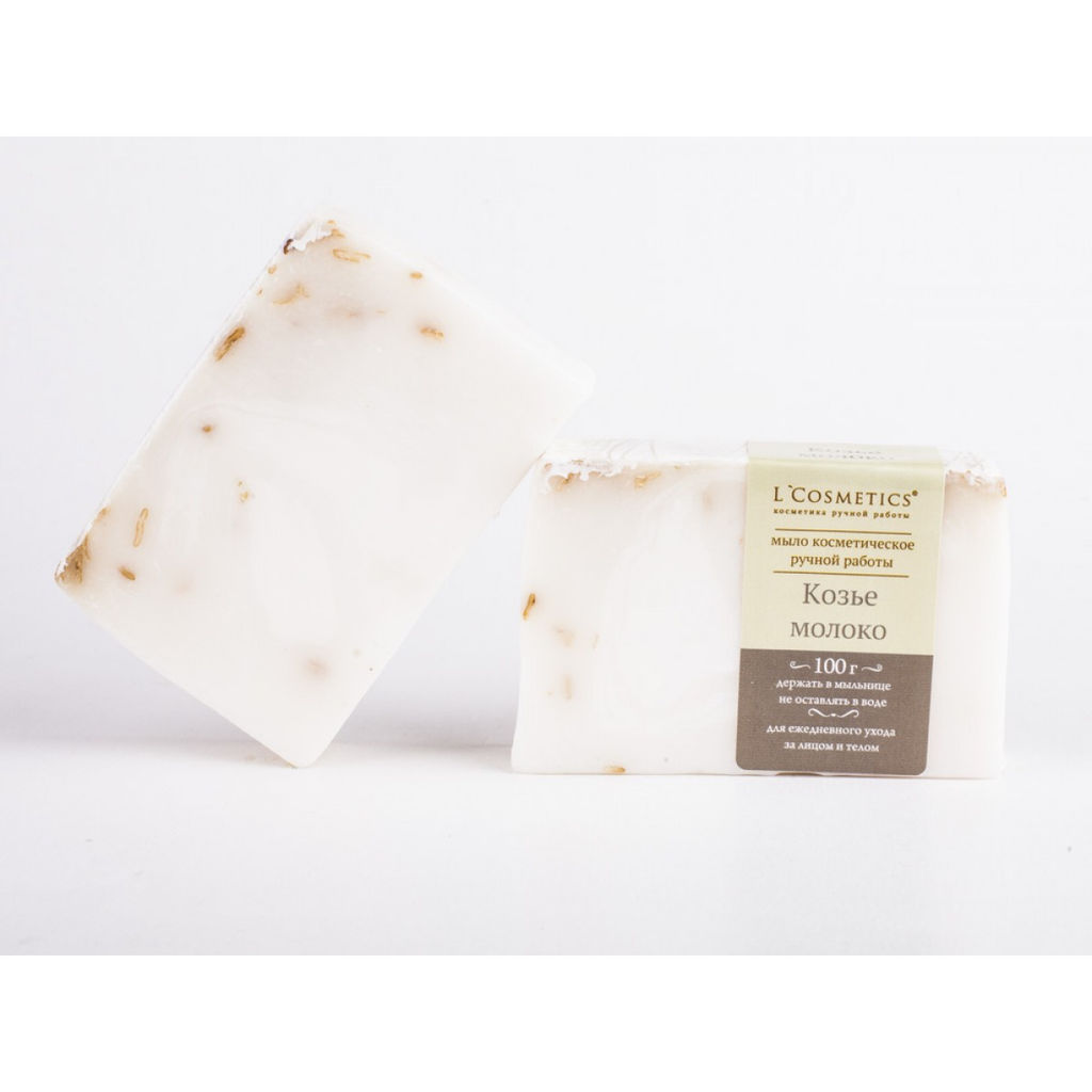 Мыло ручной работы Козье молоко 100 г - L'cosmetics фото 2