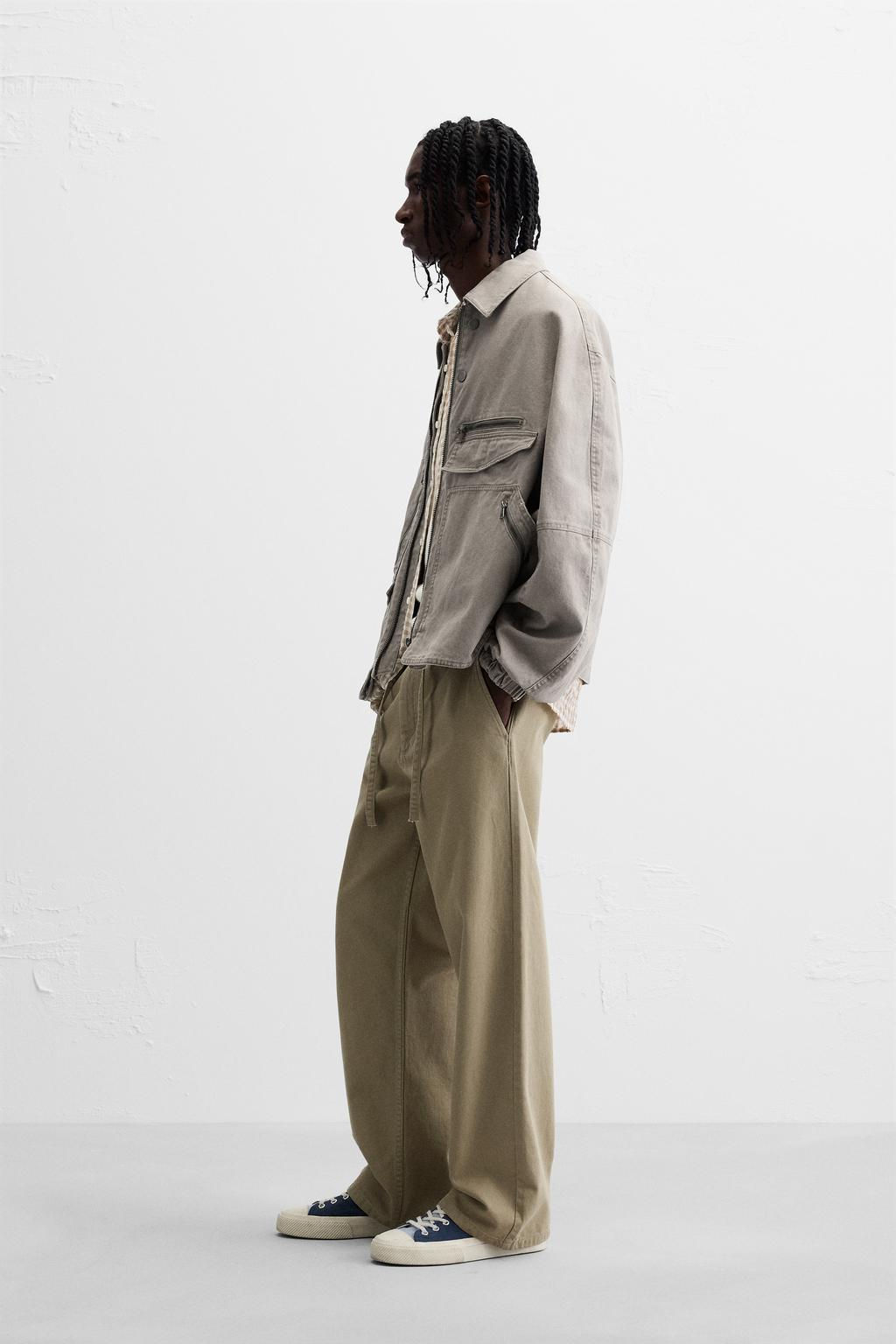 UTILITY JACKET WITH POCKETS - Zara фото 4