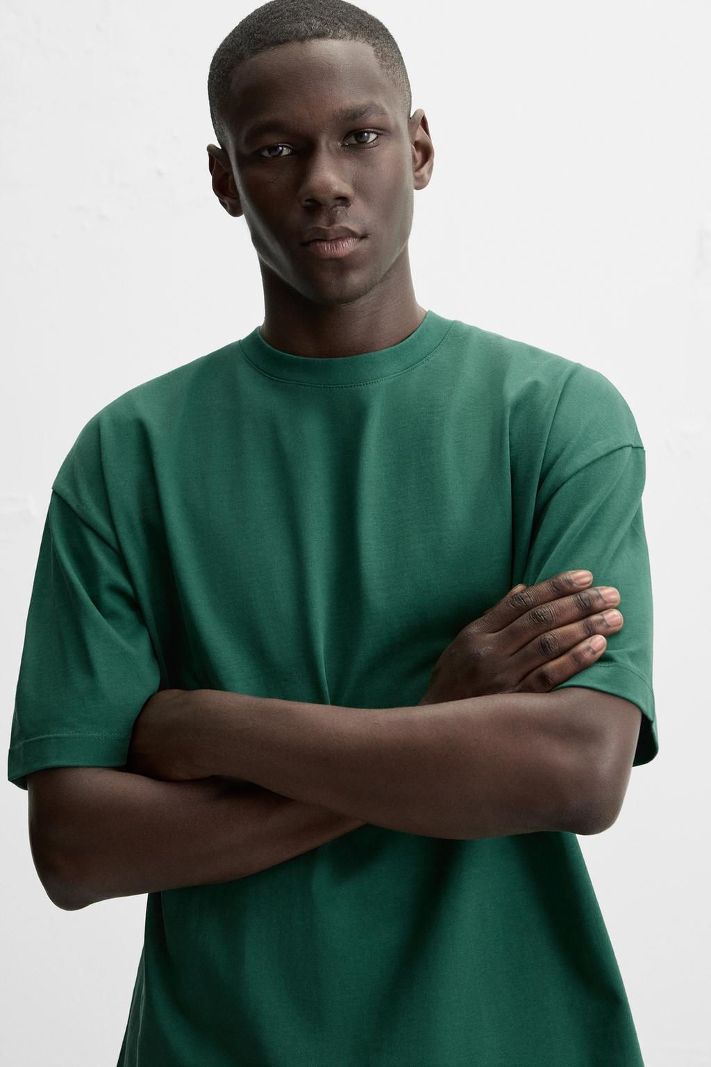 BASIC HEAVY WEIGHT T-SHIRT - Zara фото 61