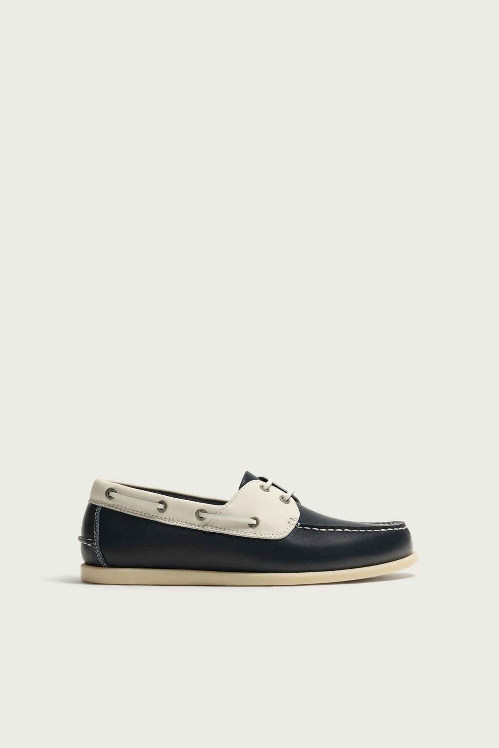 ZAPATO N?UTICO PIEL / Azul - Zara фото 4