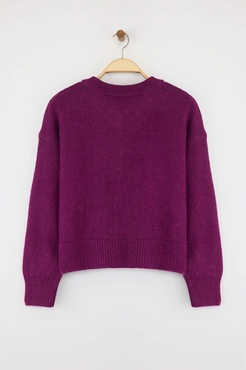 More Sustainable Fusya Alpaka Yunu Kar?s?ml? Premium/Ozel Iplik Triko H?rka | TWOAW26HI00000