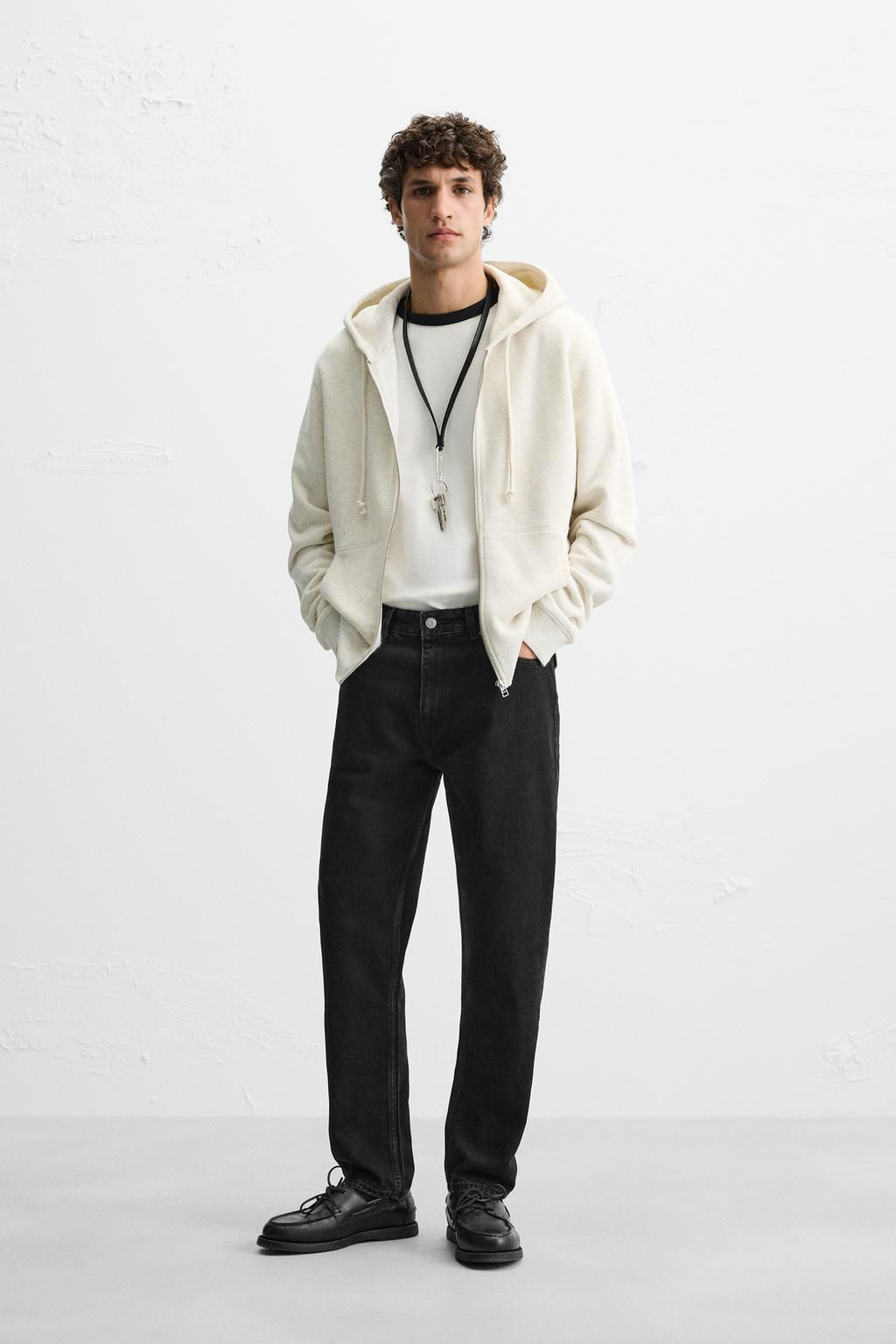 SLIM FIT TAPERED JEANS - Zara фото 20