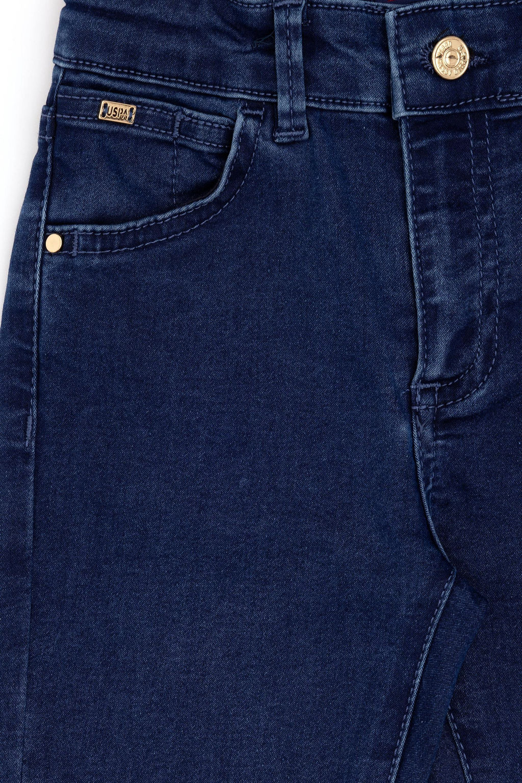 Темно-синие джинсовые брюки для девочки Неожиданная скидка в корзине - U.s. polo assn фото 4