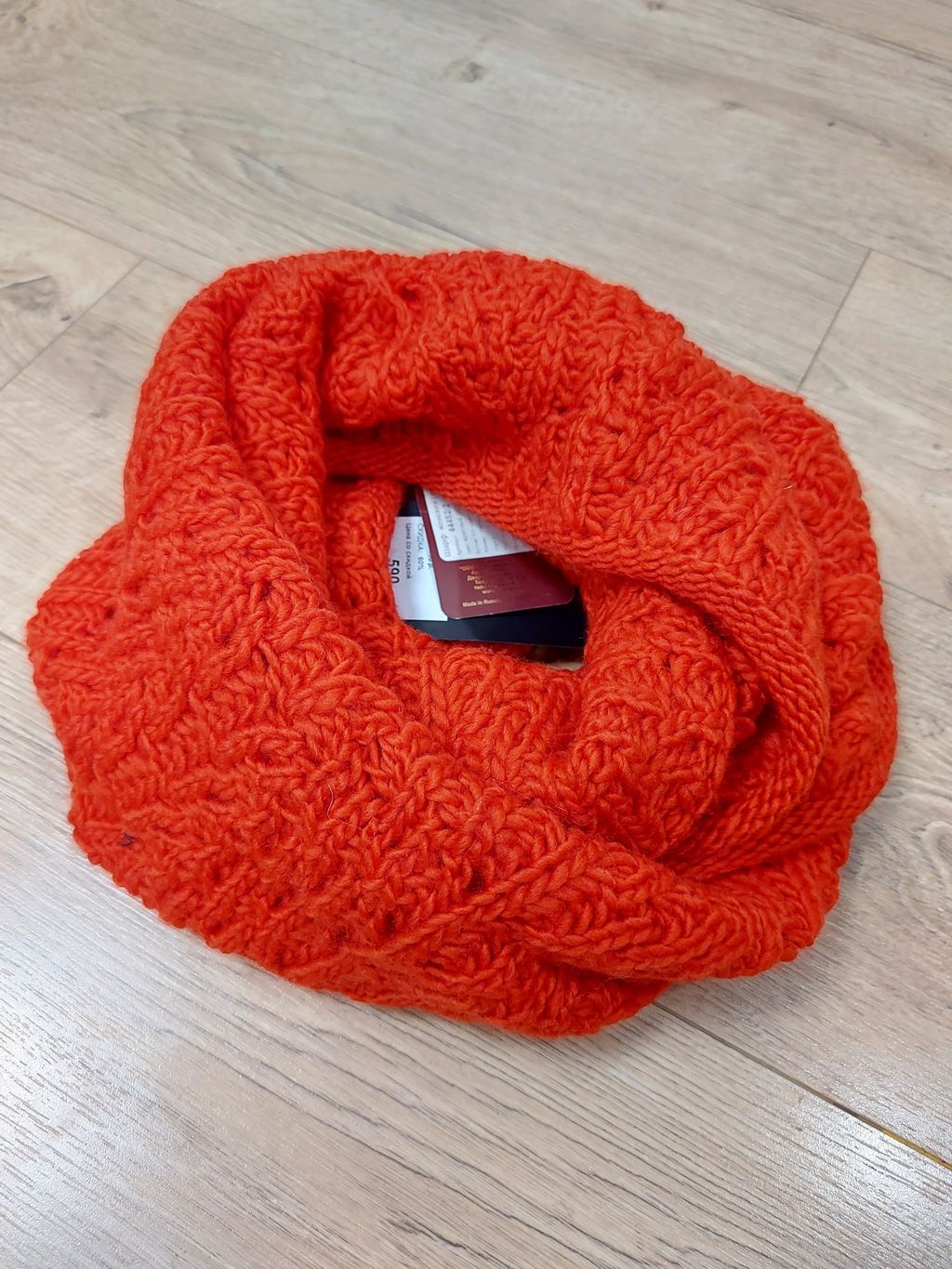 44452/2 ЖЕНСКИЙ ШАРФ ТРИКОТАЖНЫЙ НА ОСНОВЕ ШЕРСТИ - Acasta фото 2