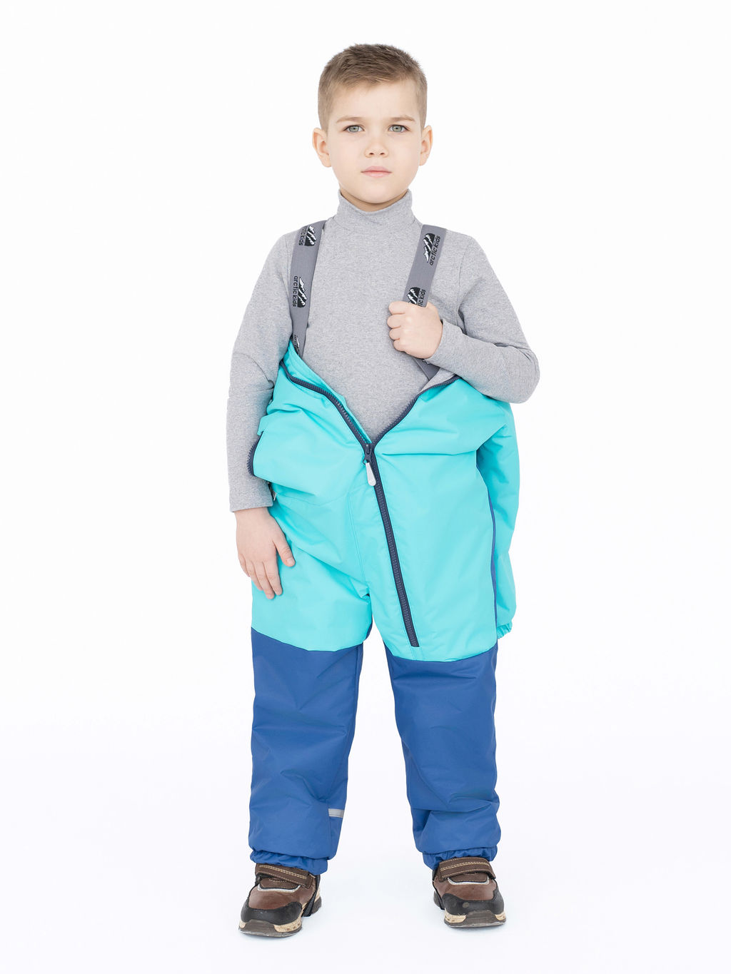 Комбинезон демисезонный яблоко зеленый - Arctic kids фото 20