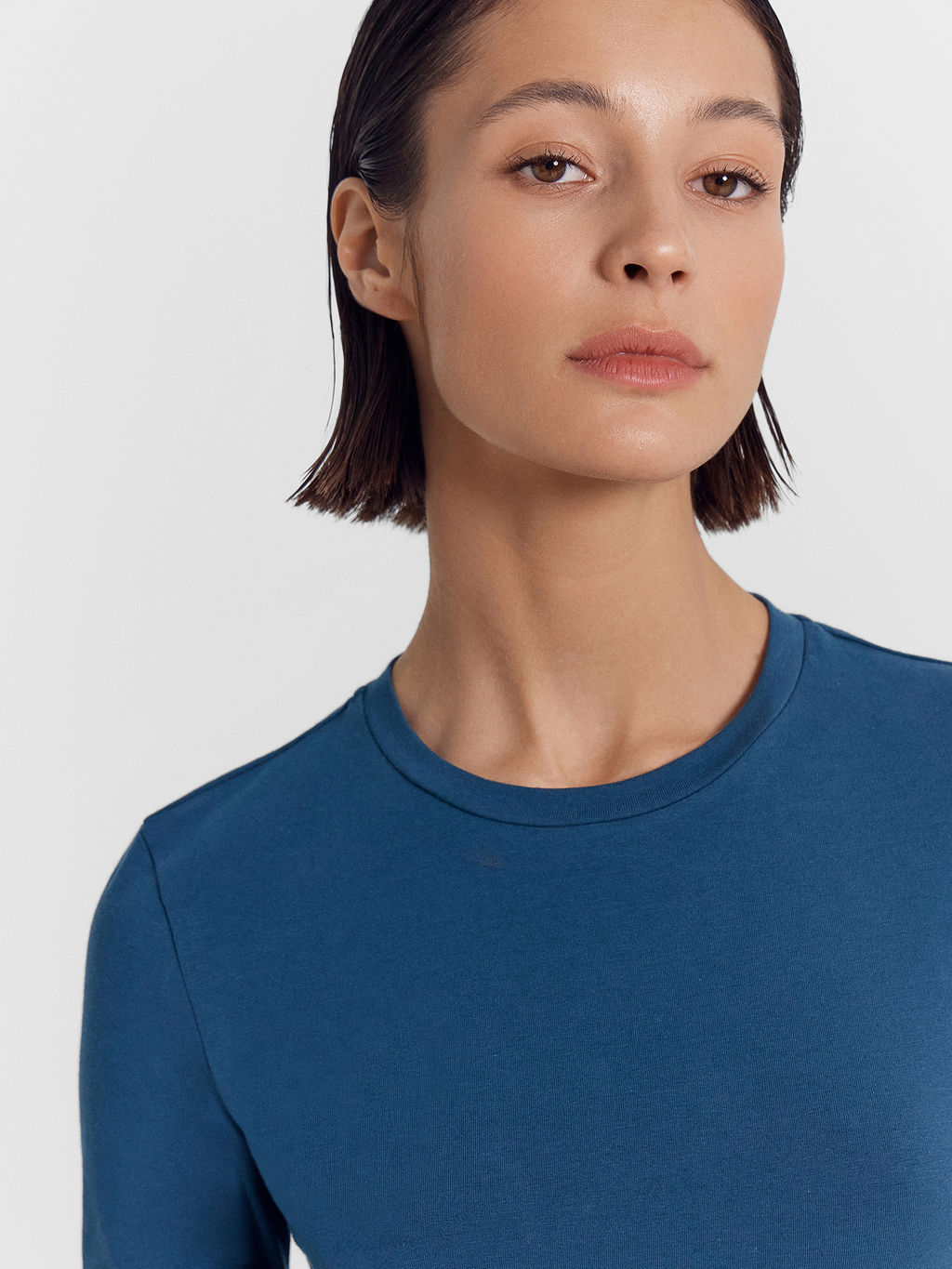 Джемпер женский в синем цвете