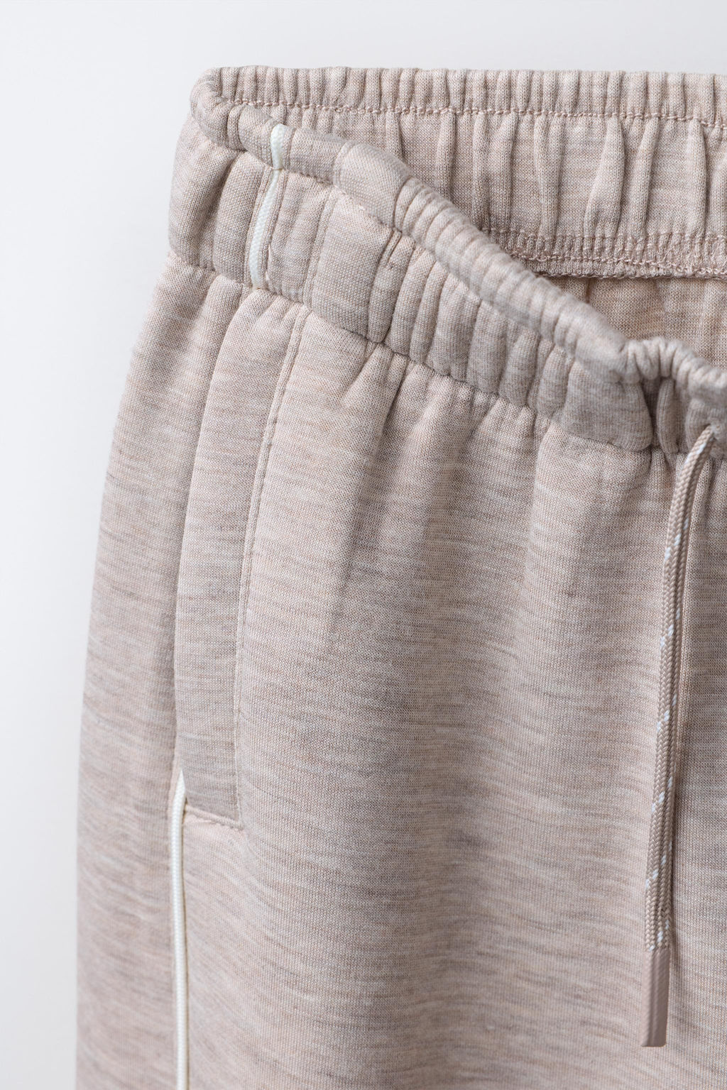 WIDE-LEG GYM TROUSERS WITH CONTRAST TRIMS - Zara фото 9