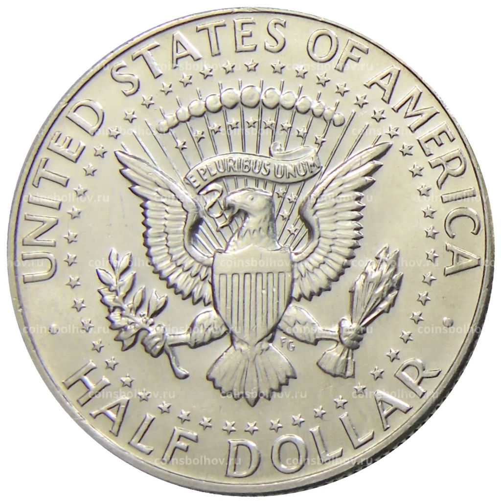 1/2 доллара (50 центов) 1968 года D США