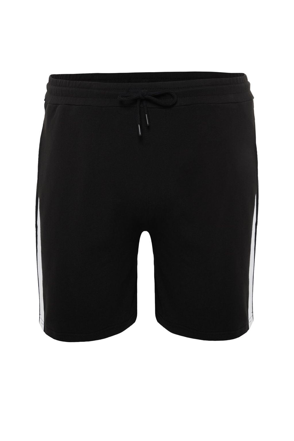 TRENDYOL MAN Buyuk Beden Siyah Regular/Normal Kesim Orta Boy Lastik Belli Renk Panelli Sort TMNSS23SR00046 - Trendyolmilla фото 17