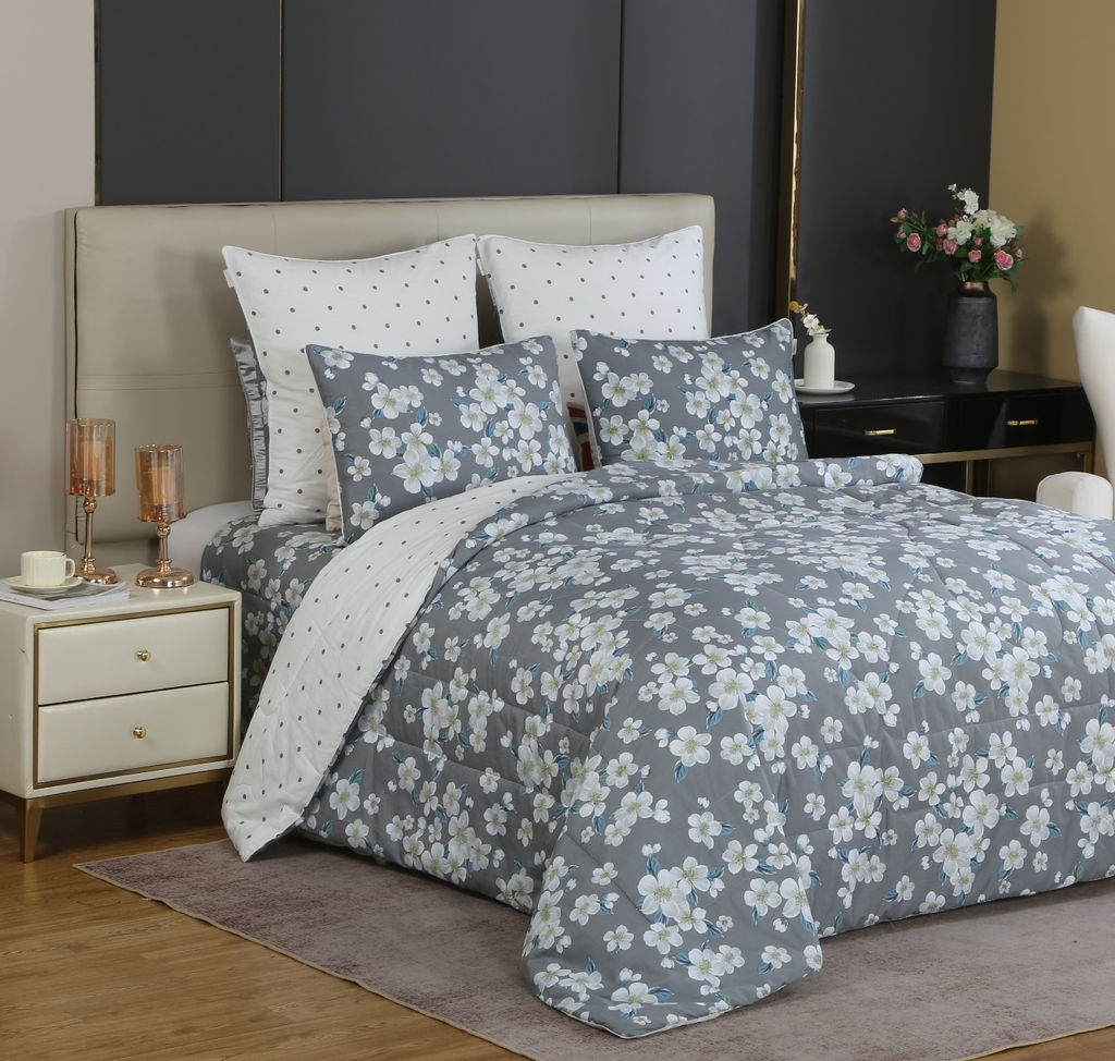 Зара (графит жемчуг) Cotton комплект