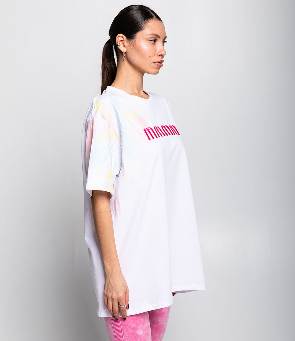 Футболка #КТ542, белый - Dommod фото 2