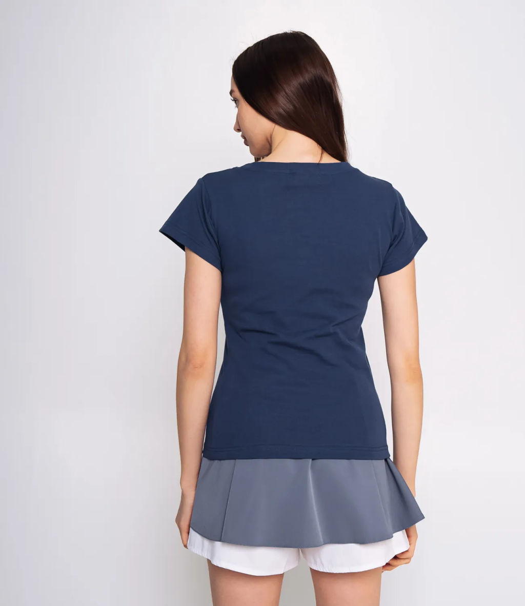 Футболка #ОКТ075003, синий