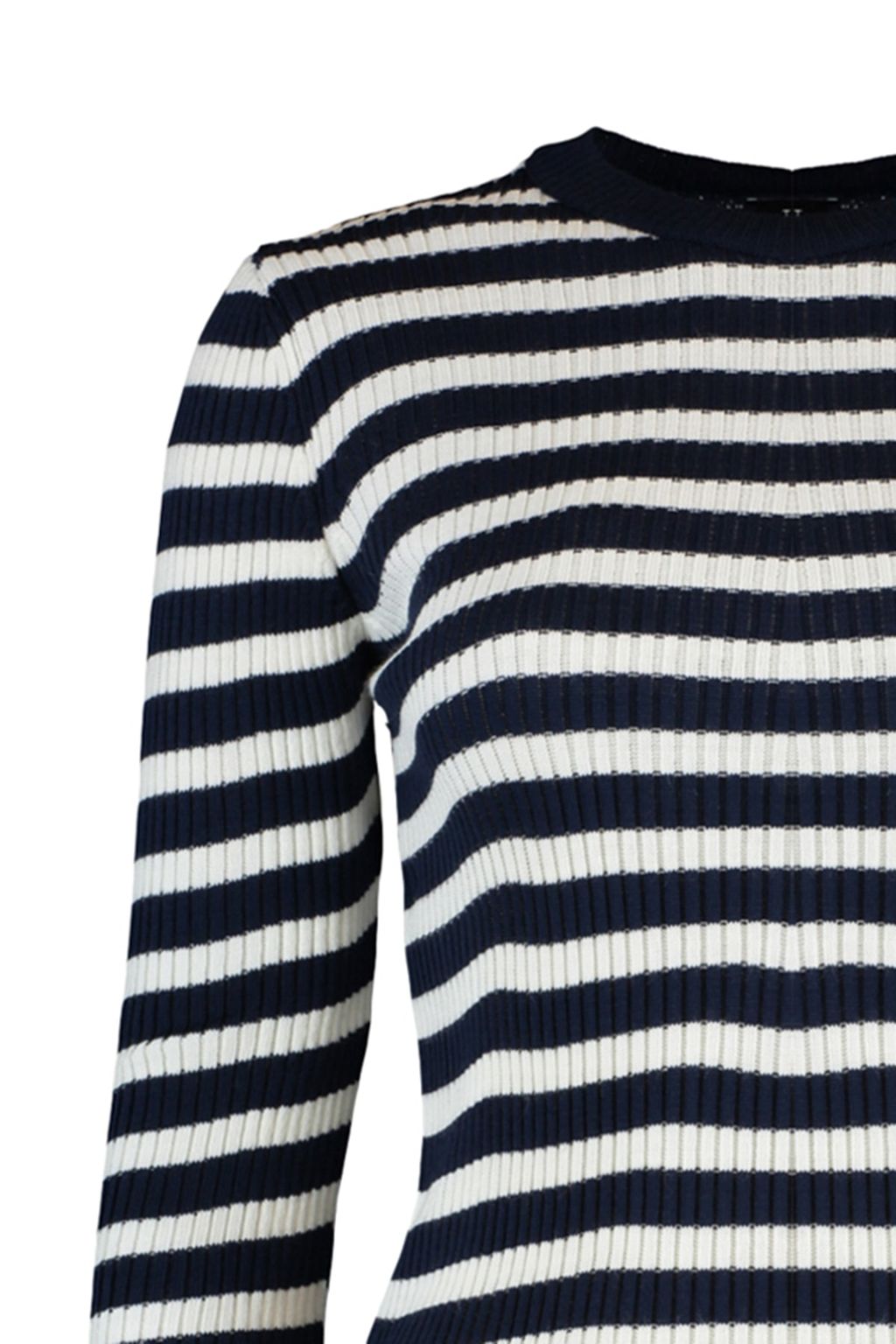 Lacivert Basic Cizgili Triko Kazak TWOAW21KZ0942