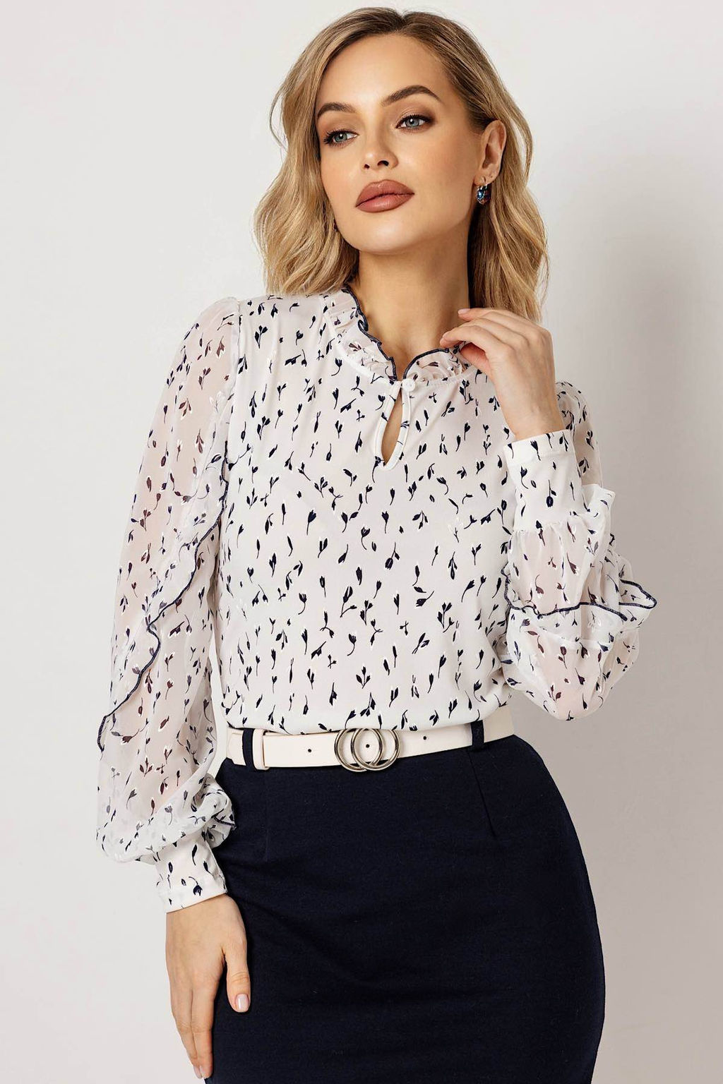 Блузка женская 7094/04/Молочный