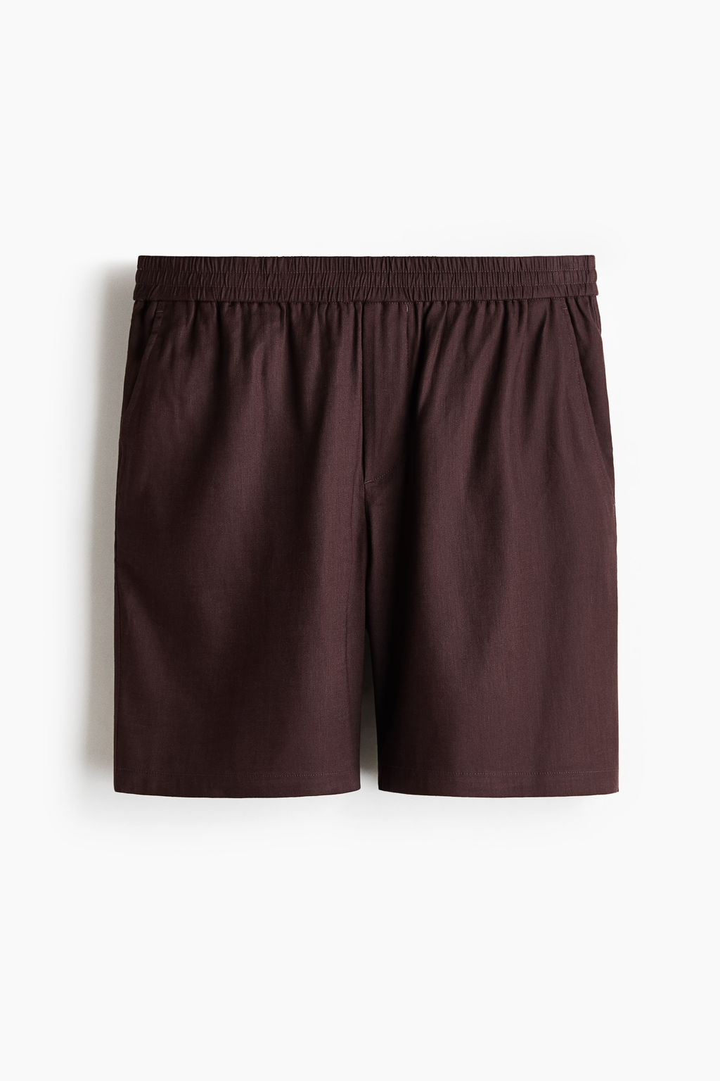 Shorts en mezcla de lino Easy Care Relaxed Fit - H&m фото 14