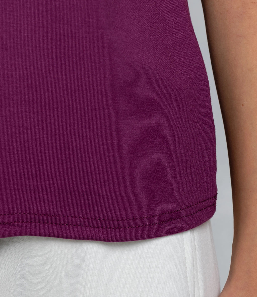 Футболка #КТ1016 (1)-1, фиолетовый