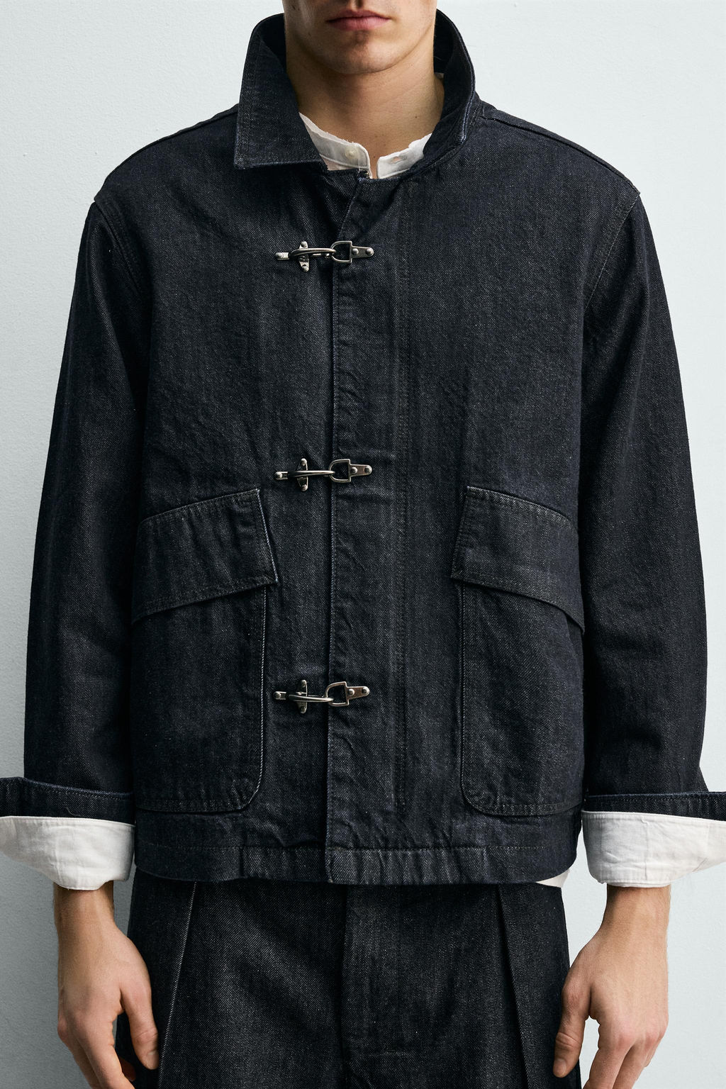CAZADORA DENIM ALAMARES / ?ndigo - Zara фото 5