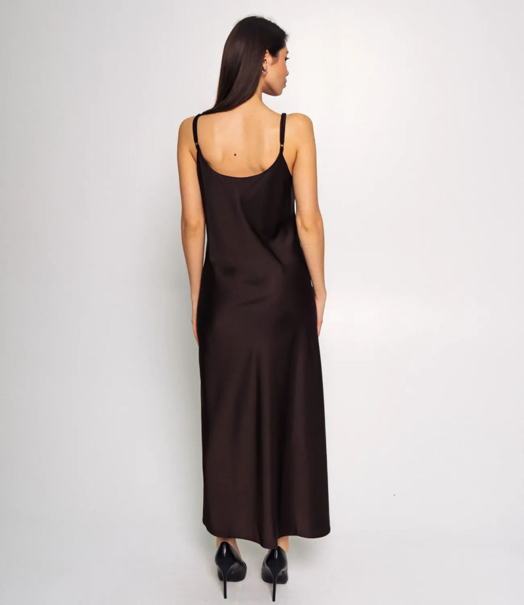 Платье #БШ2419, шоколадный