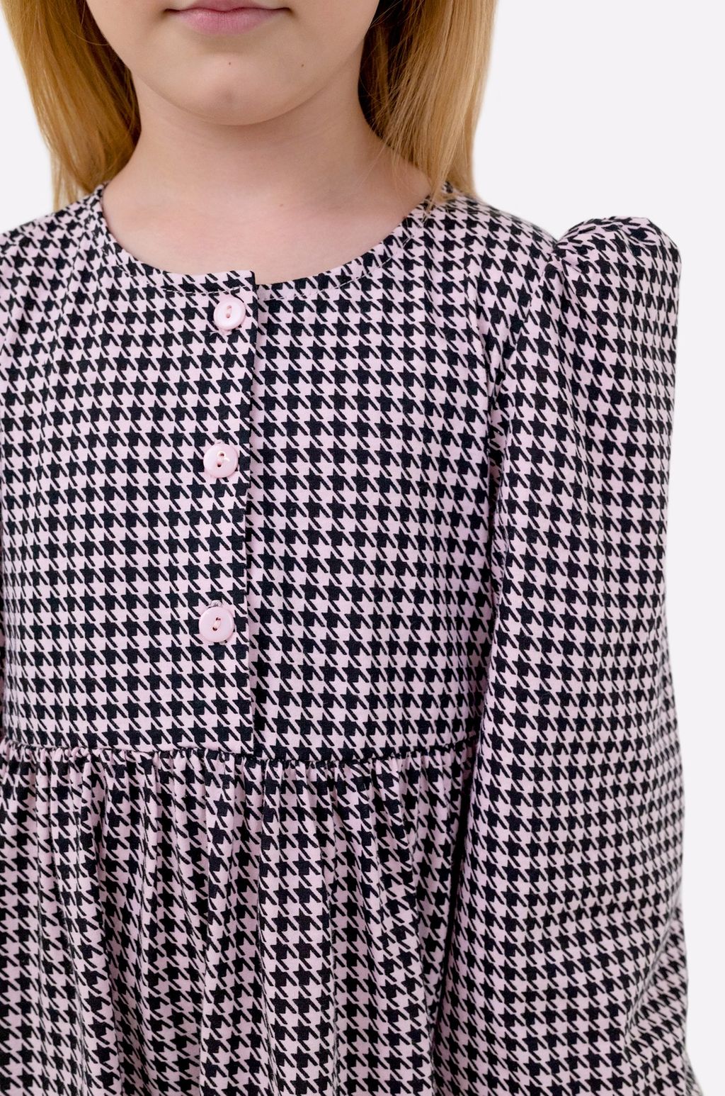 Хлопковое платье для девочки Happyfox