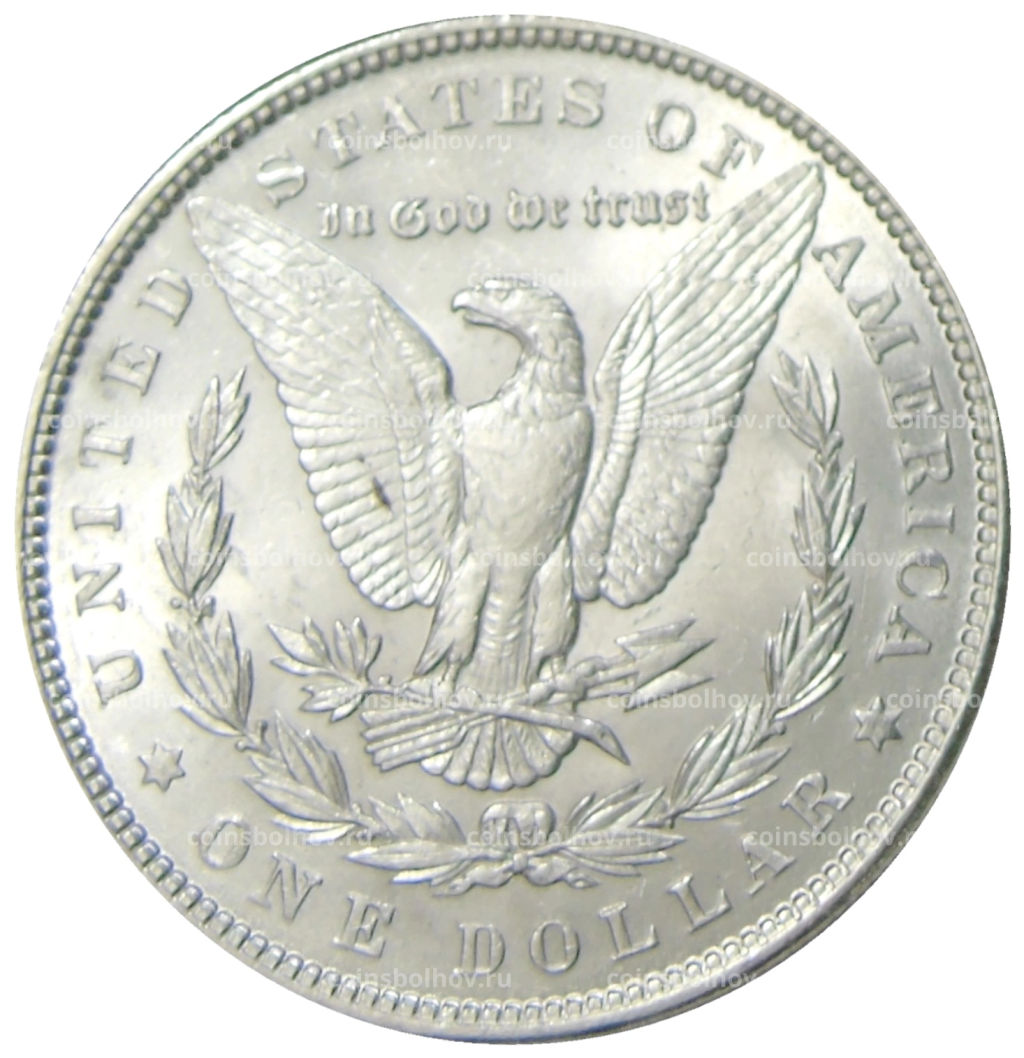 Монета 1 доллар 1889 года США Доллар Моргана