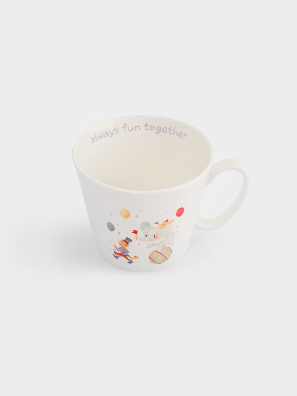 Набор посуды, детский, 1 перс, 3 пр, фарфор N, белый, Животные в цирке, Circus - Anna lafarg фото 9