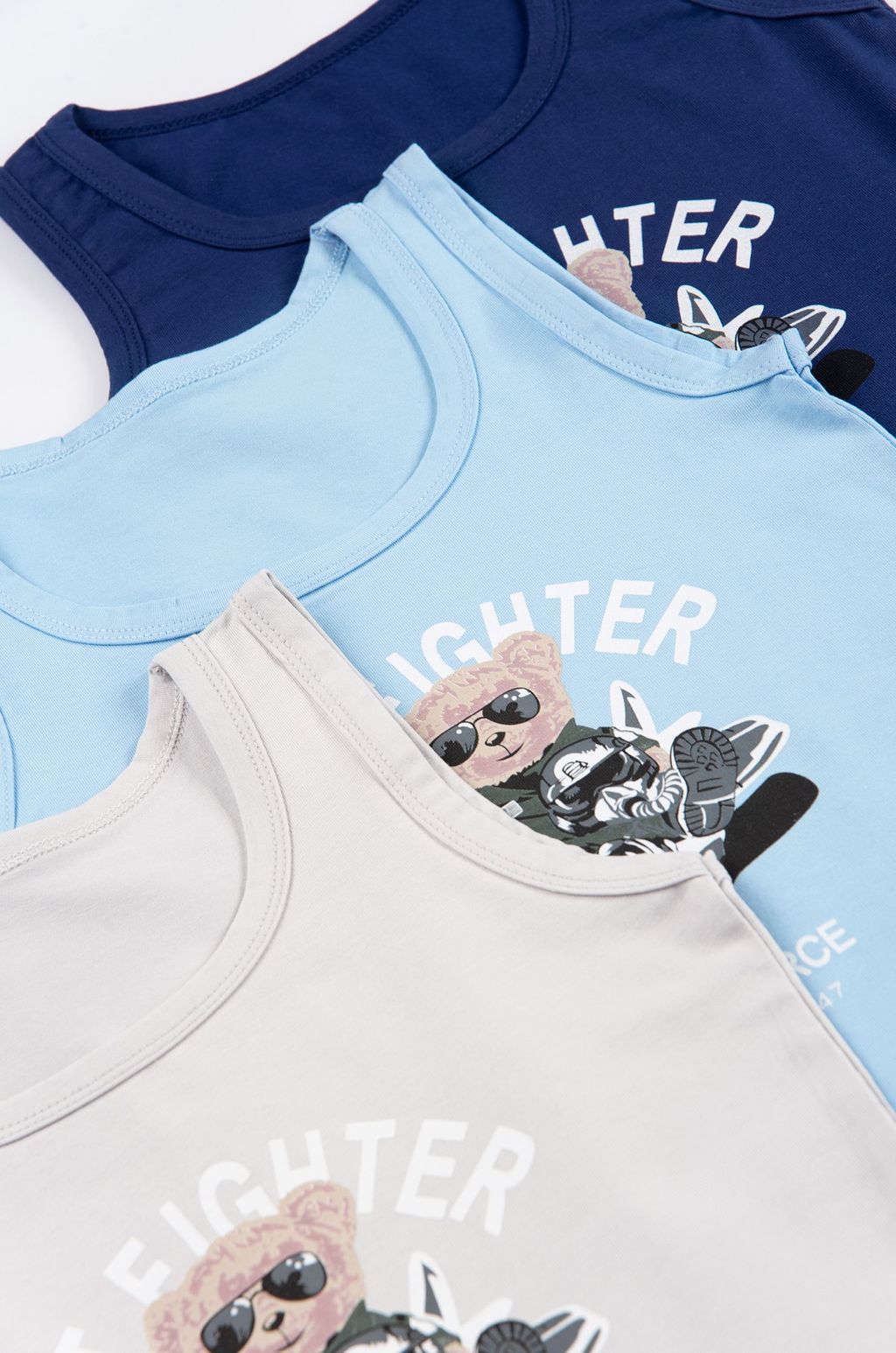 Майка для мальчика 3шт. Happy Fox  фото 6