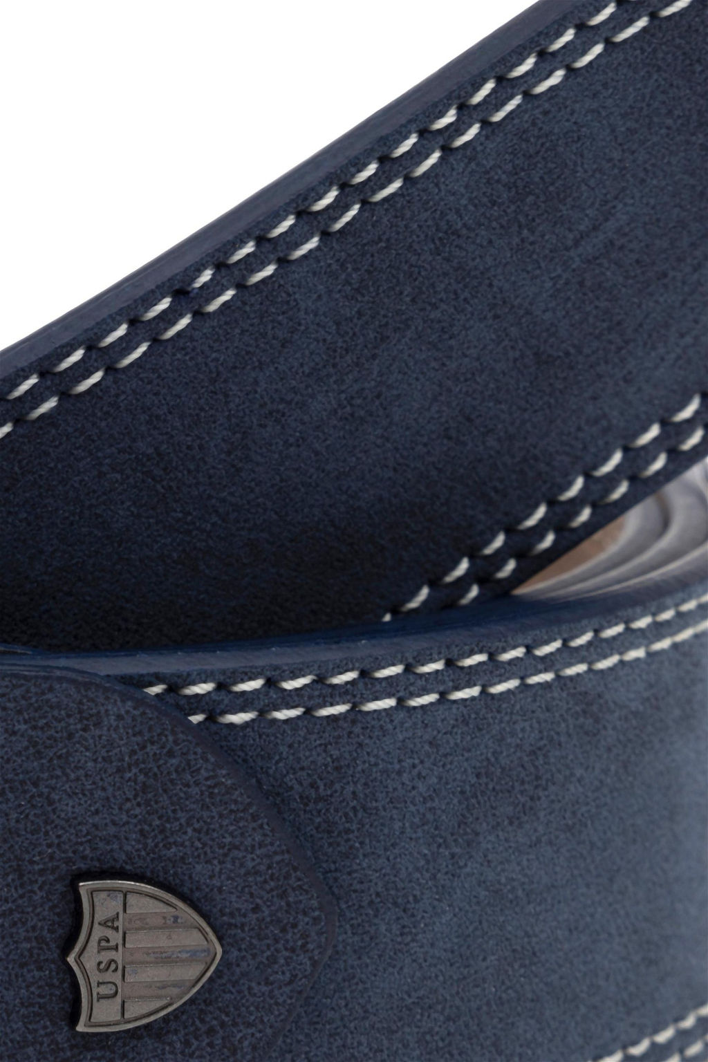 Мужской темно-синий ремень - U.s. polo assn фото 4