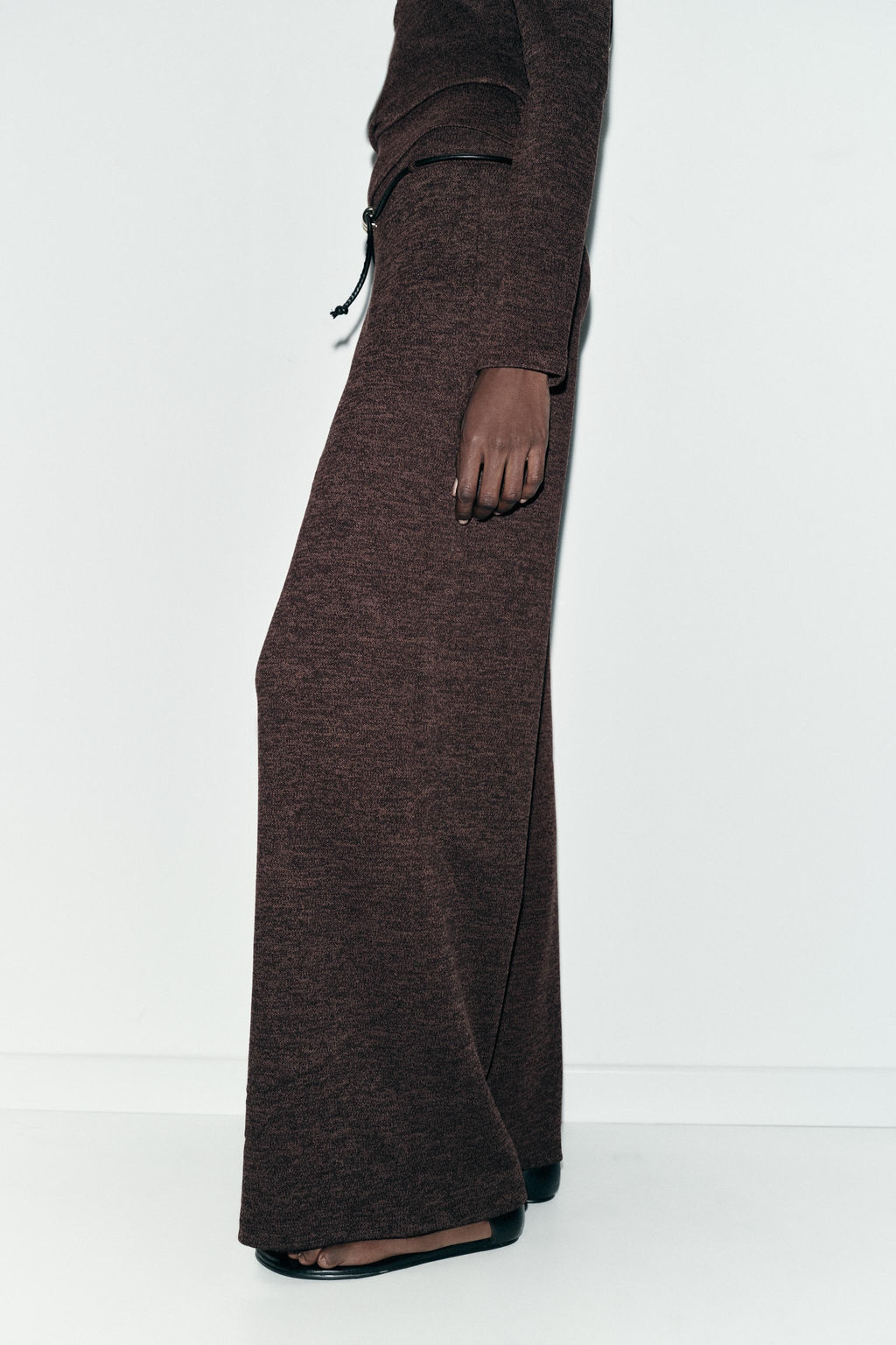 PIQU_ TROUSERS WITH BELT - Zara фото 13