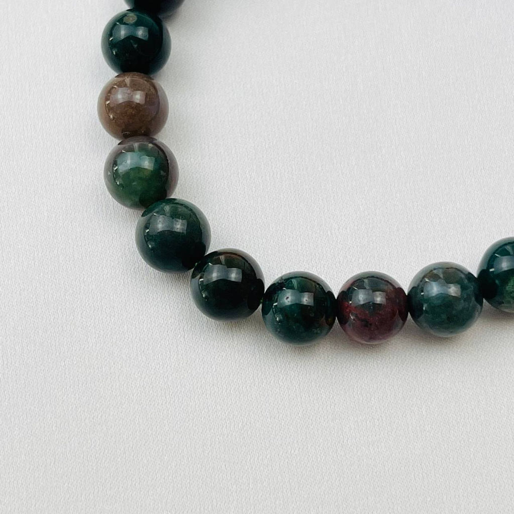 Браслет из Яшмы "Гелиотроп" 19 см