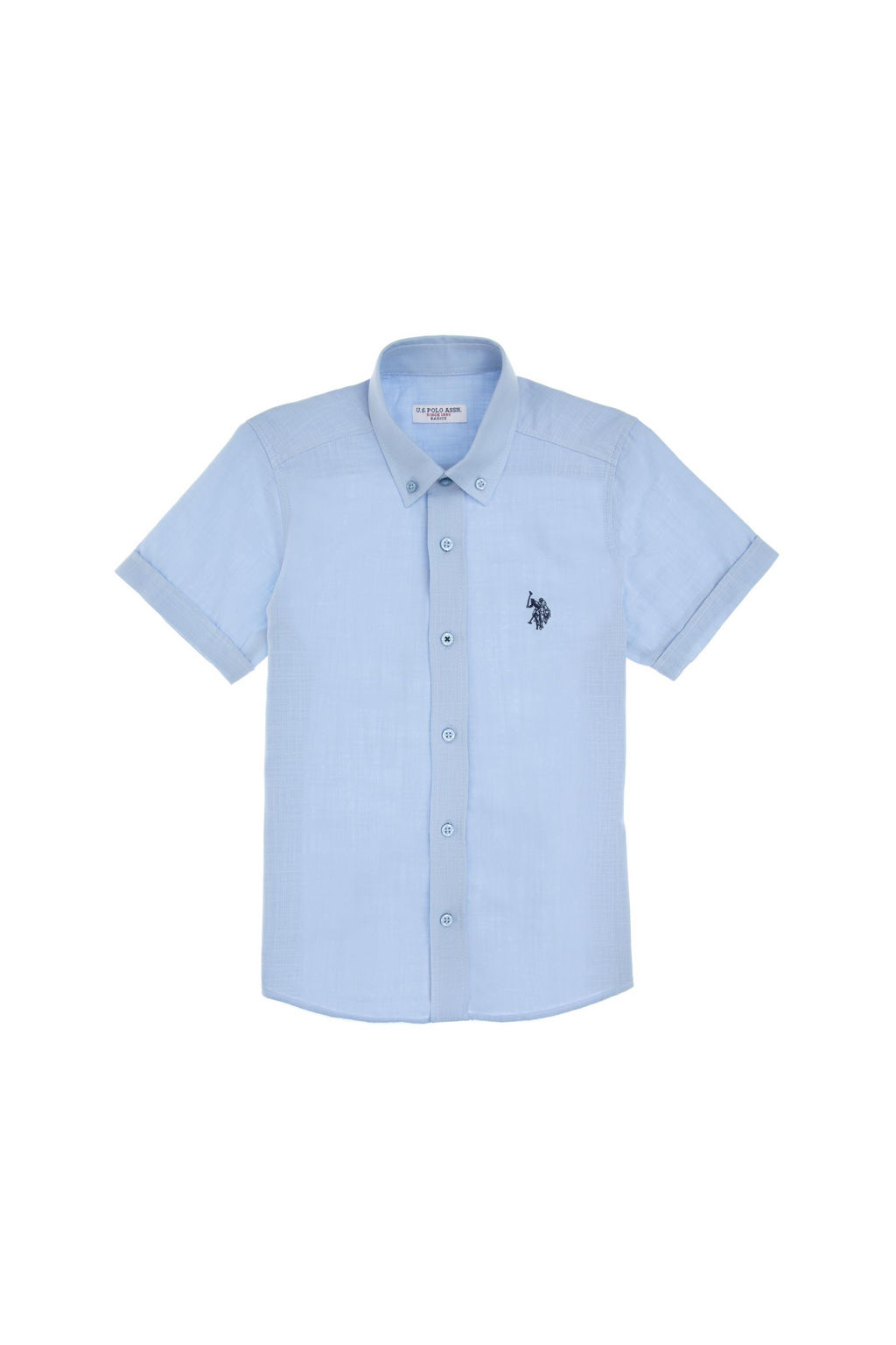 Erkek _ocuk A__k Mavi K_sa Kollu G_mlek Sepette S_rpriz _ndirim - U.s. polo assn фото 4