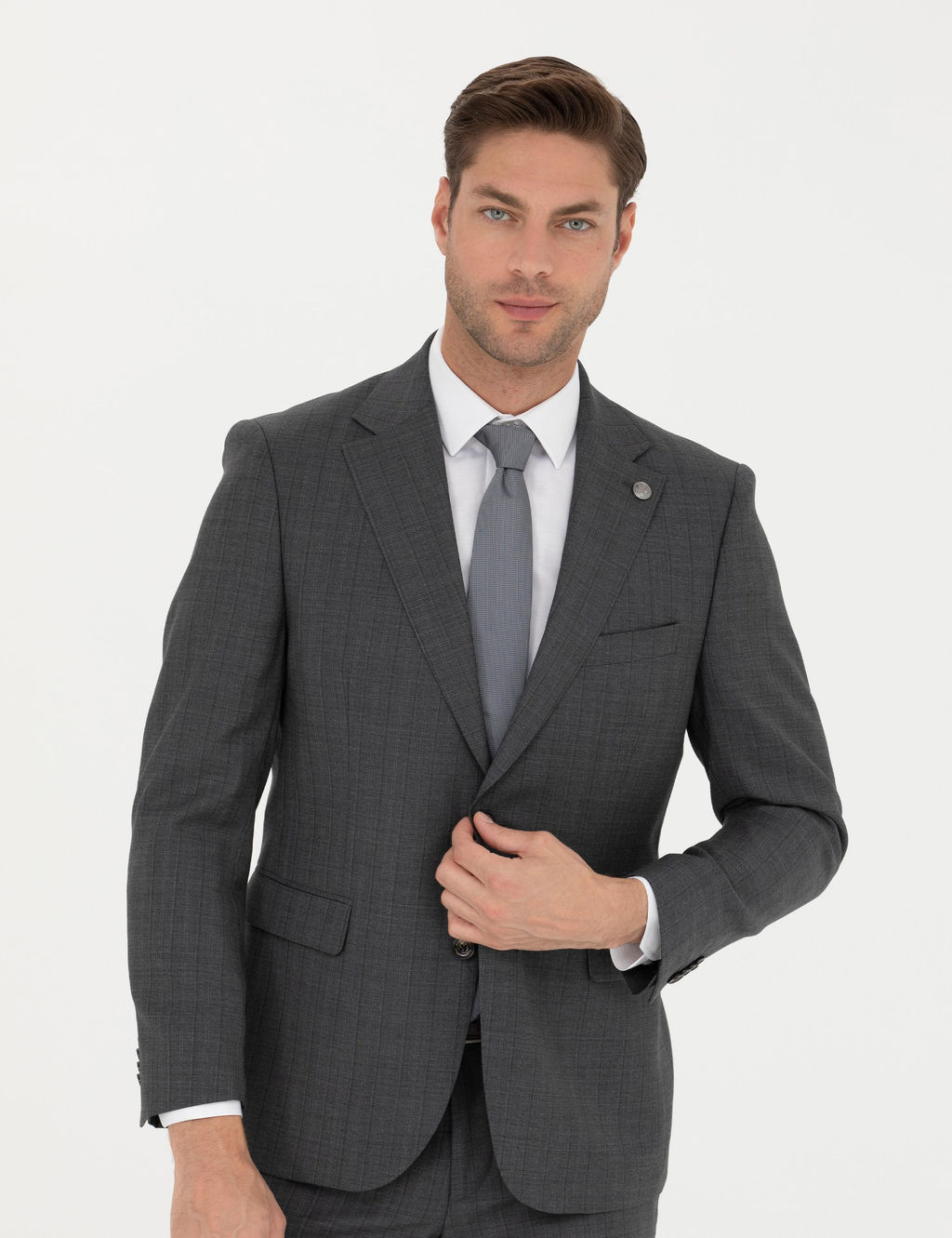 %100 Y_n F_me Slim Fit Tak_m Elbise