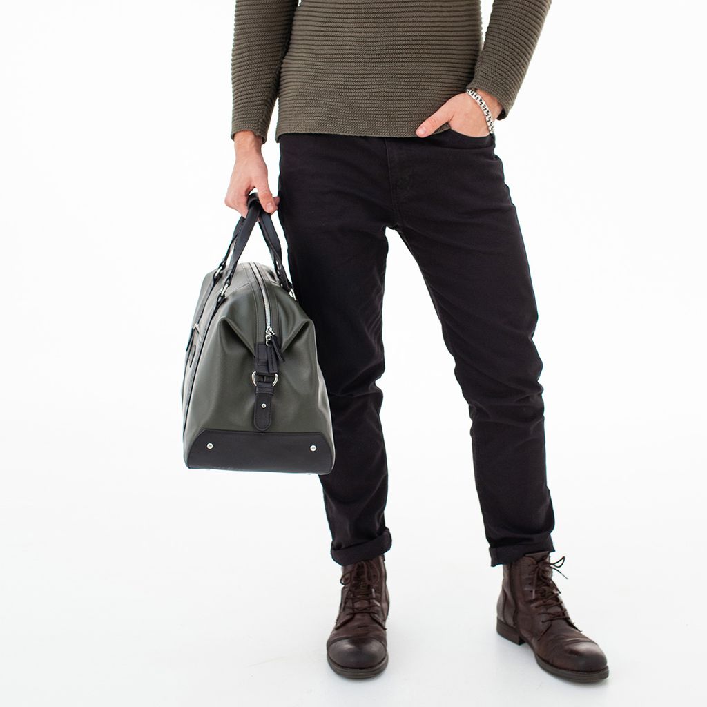 Дорожно-спортивная сумка Woodstock Green/Black - Lakestone фото 9