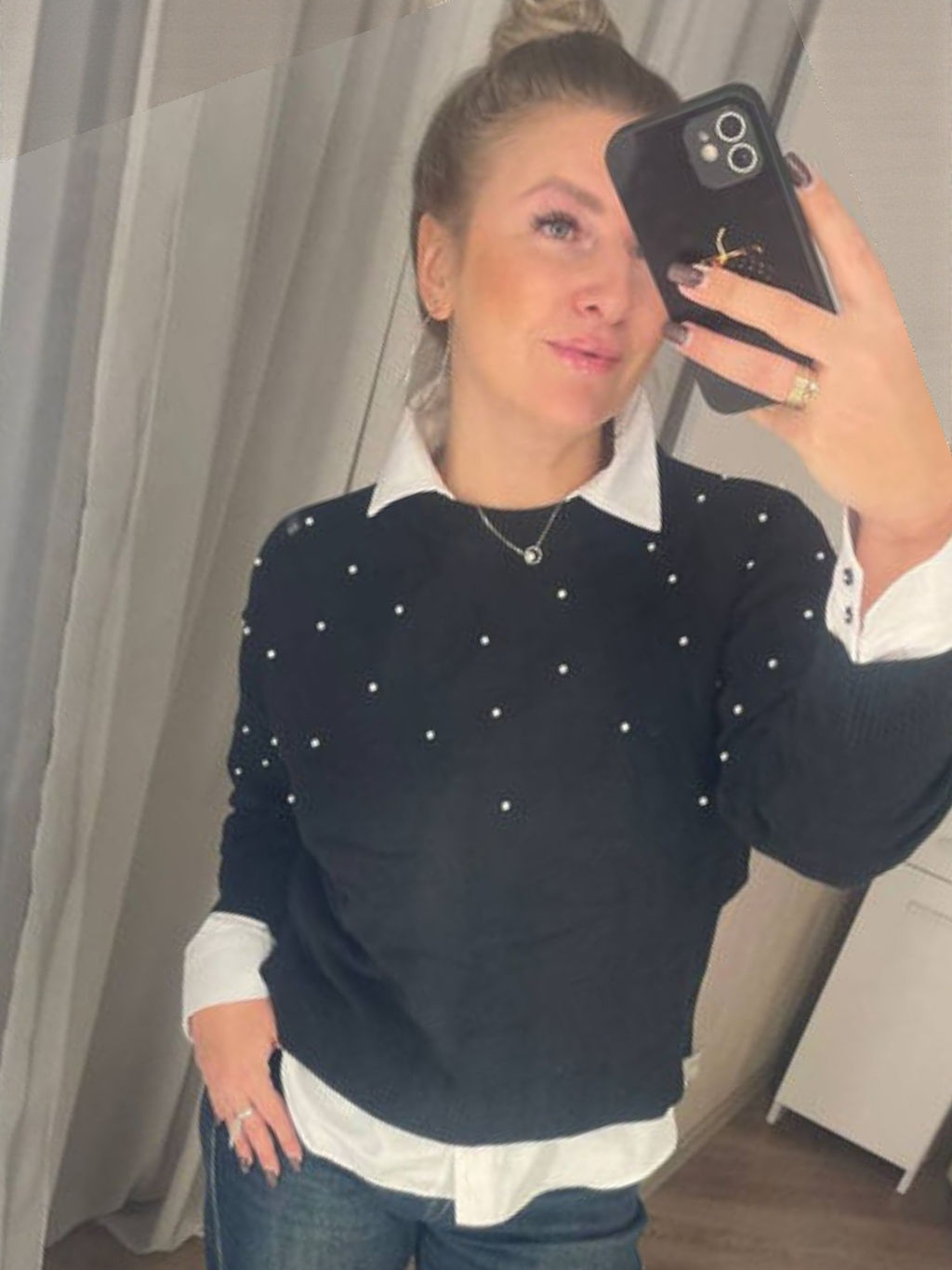 Джемпер P522-1506 black