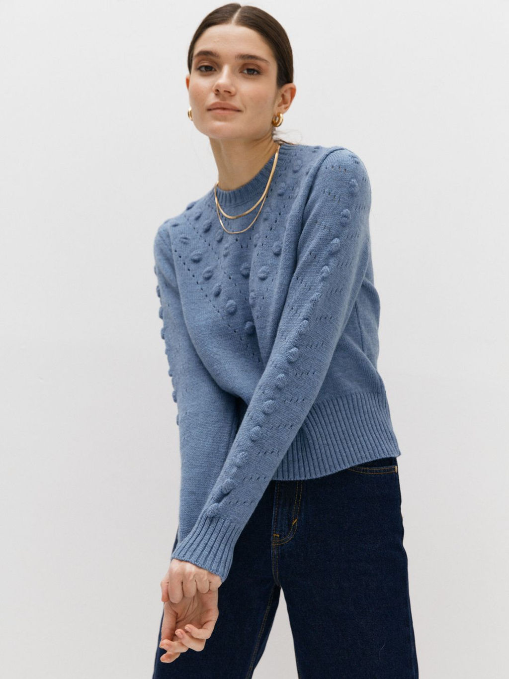 Джемпер 121.070115/голубой - Seven senses фото 24