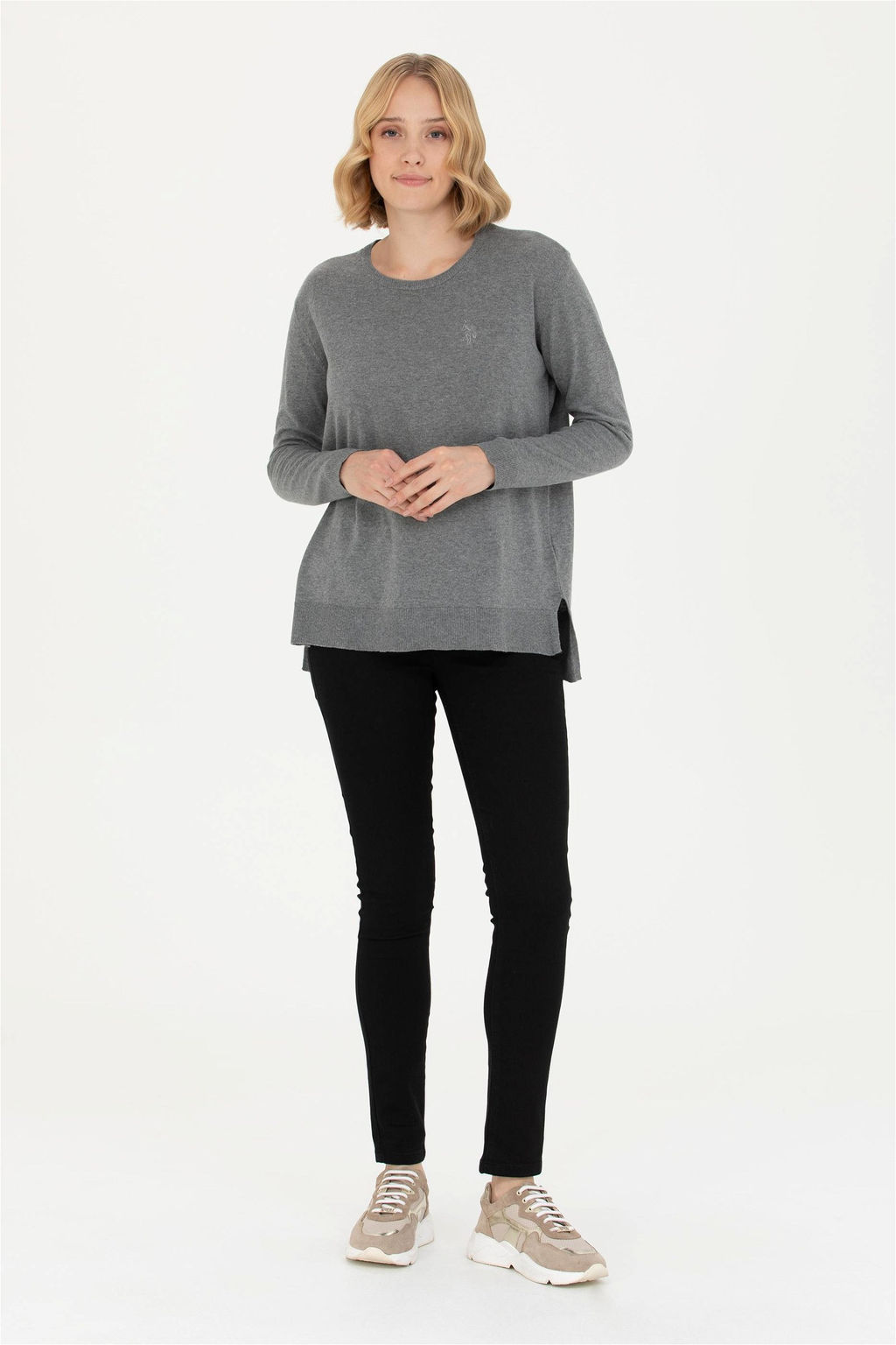 Брюки джинсовые женские U.S. Polo Assn черные  фото 3