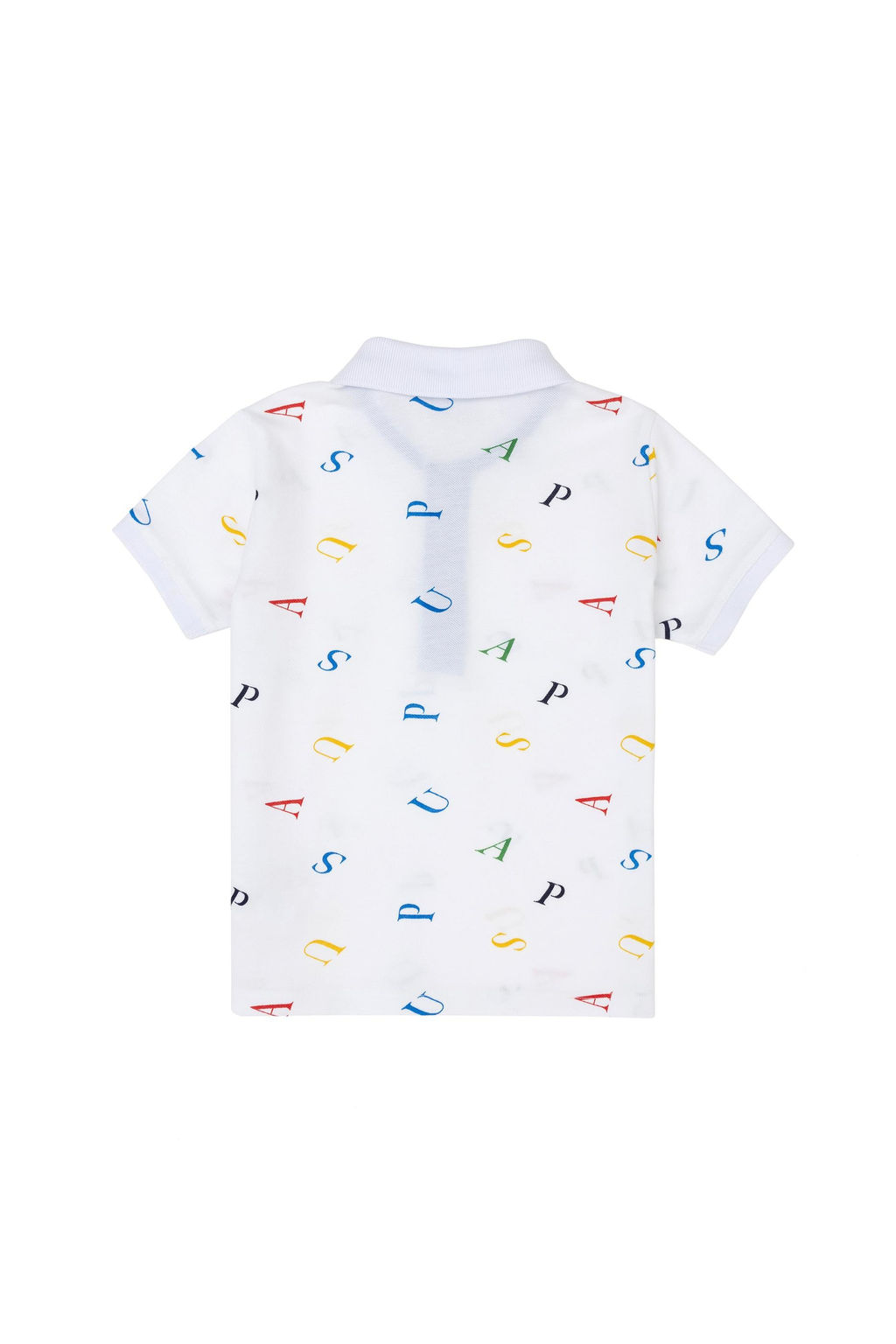 Футболка U.S. Polo Assn для мальчиков из хлопка белая  фото 15