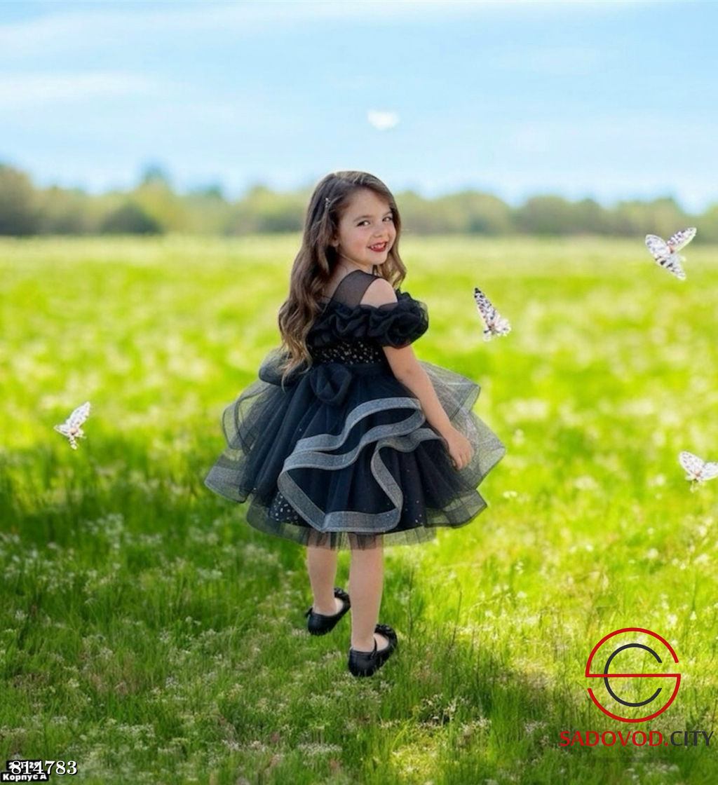 Платье для девочки пышное