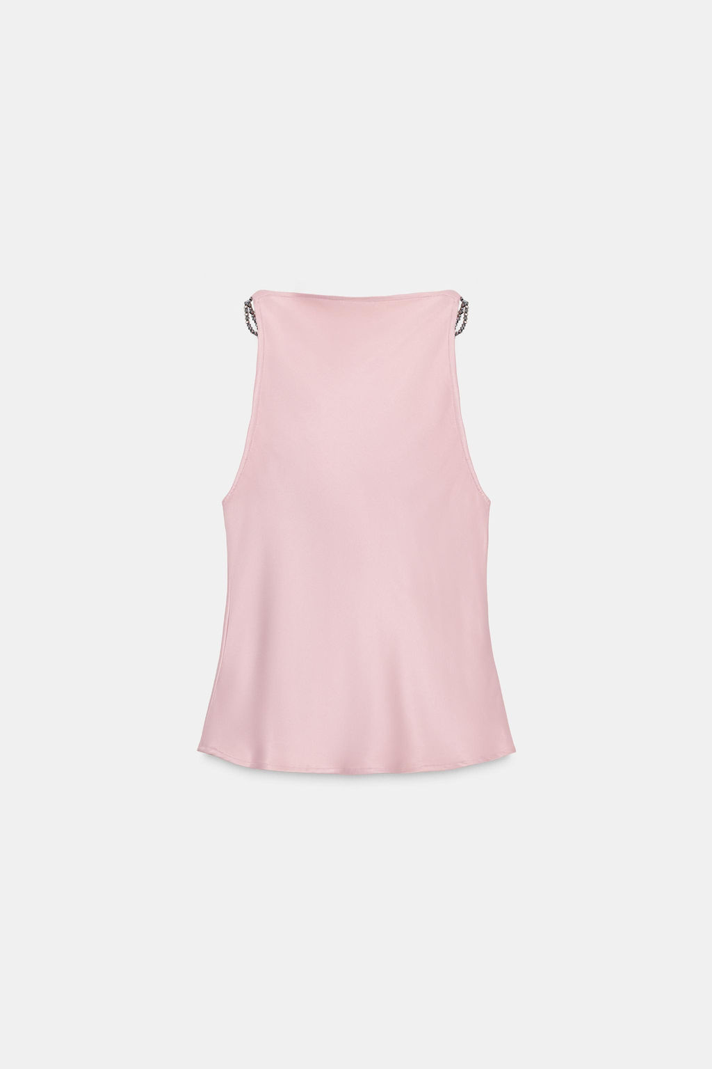 BEADED SATIN TOP - Zara фото 7