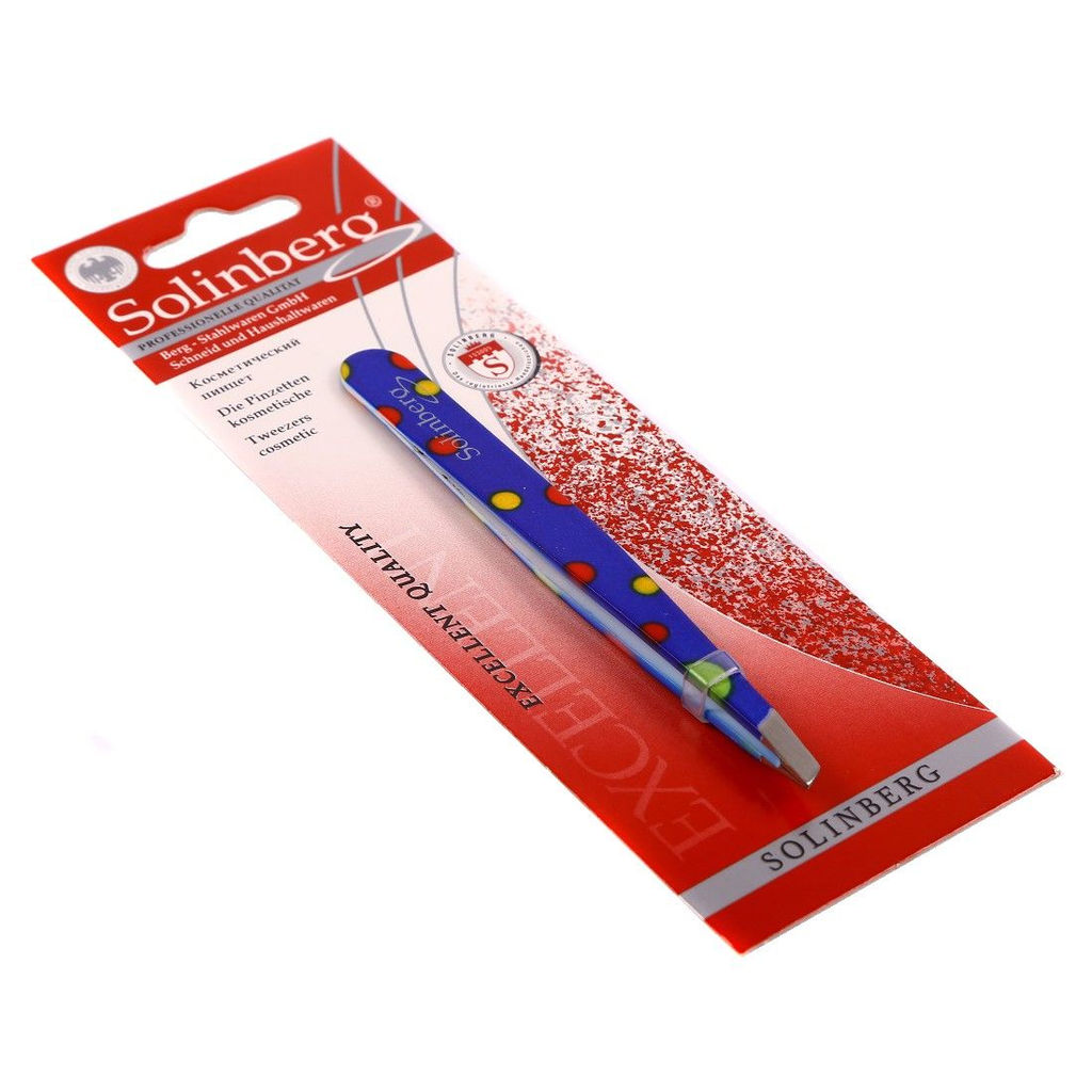 Solinberg Пинцет скошенный для бровей 251-2232  фото 2