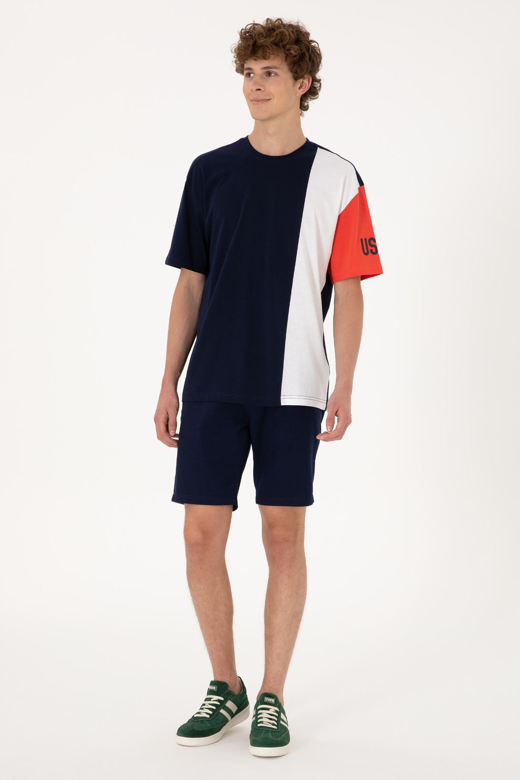 Erkek Comfort Fit Bisiklet Yaka Lacivert Ti__rt Sepette S_rpriz _ndirim - U.s. polo assn фото 4