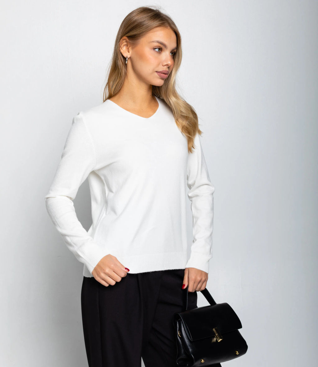 Джемпер #КТ9002 (5), молочный - Dommod фото 2