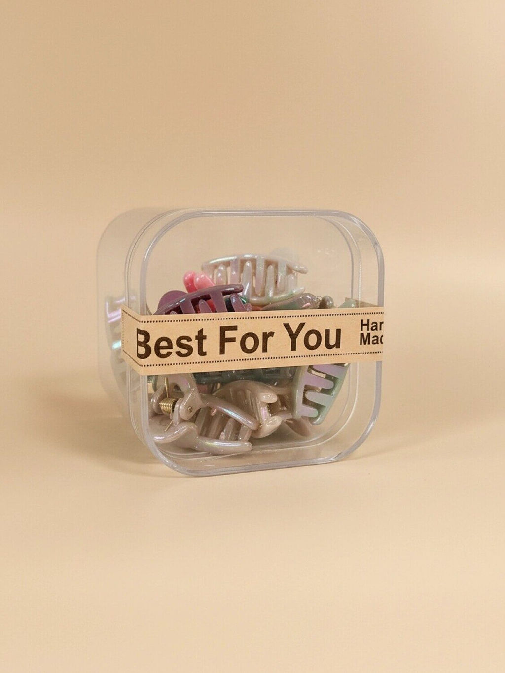 Набор крабиков для волос в боксе (10 шт)