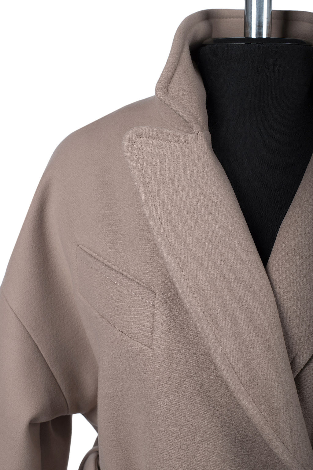 01-12276 Пальто женское демисезонное (пояс)