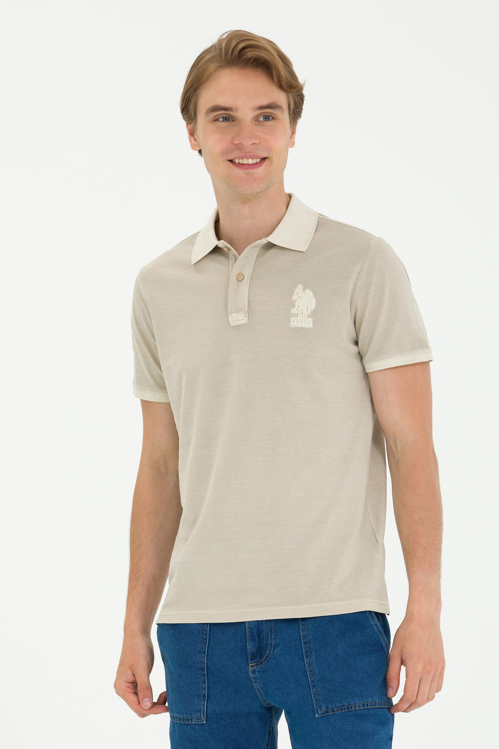 Мужская базовая футболка Stone - U.s. polo assn фото 10