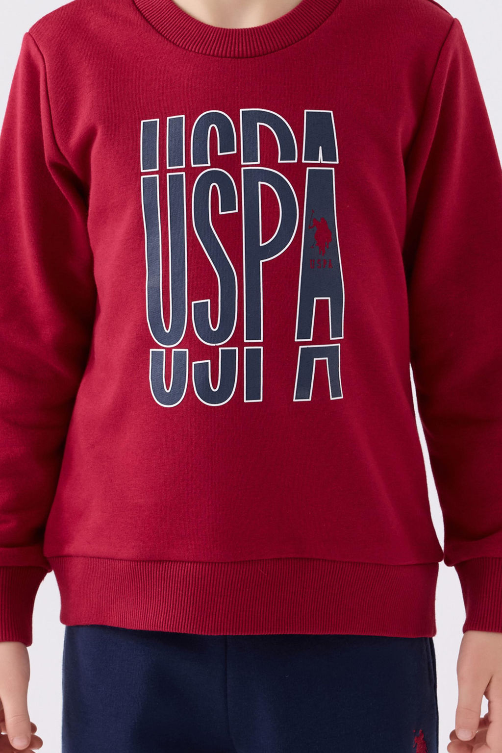 Boy Bordeaux Pajama Set Неожиданная скидка в корзине - U.s. polo assn фото 5