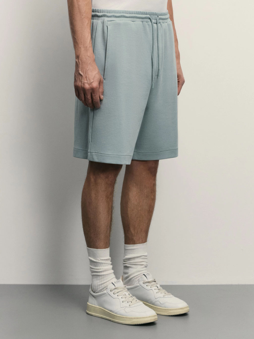 Шорты из хлопка интерлок / Zarina  фото 3