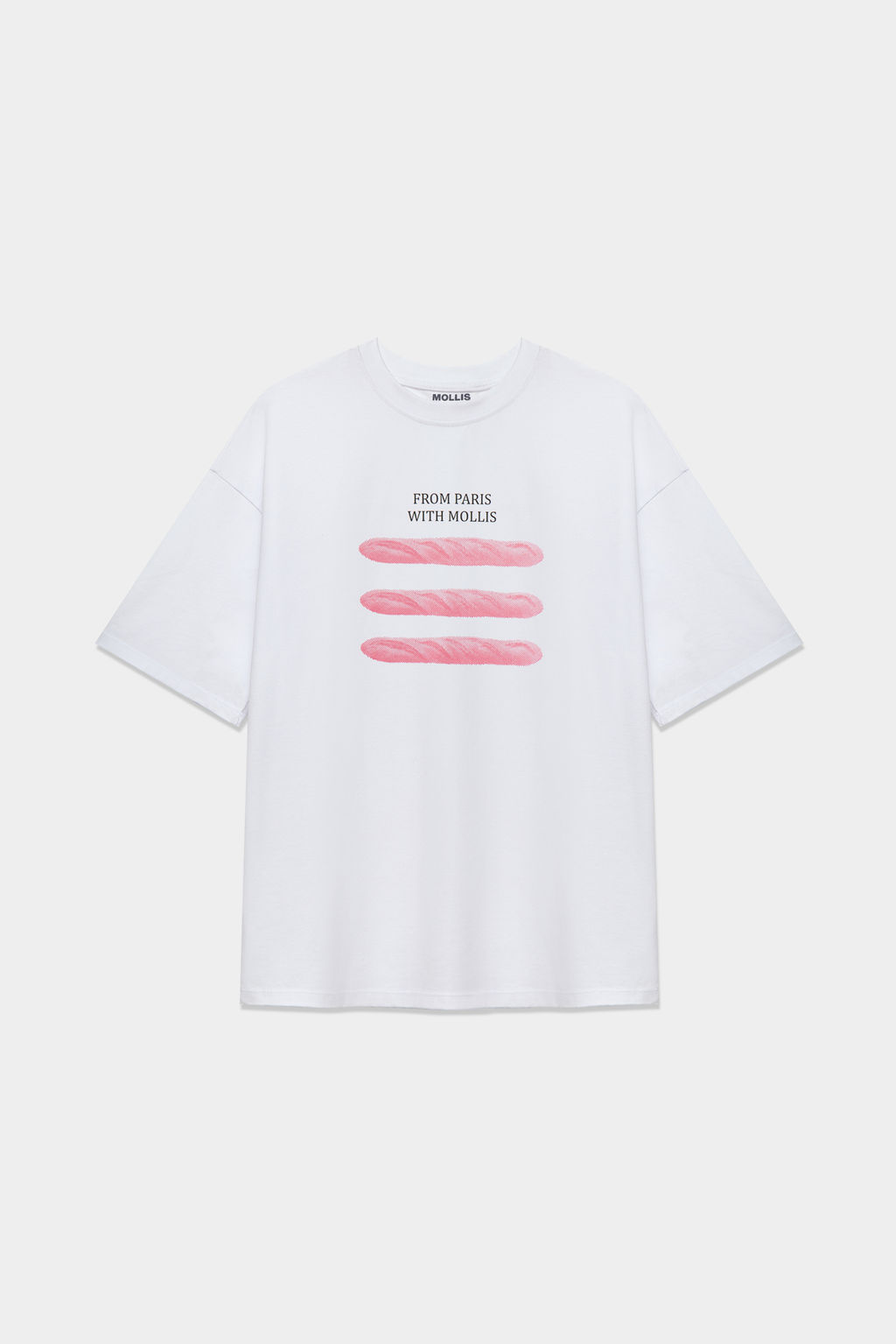 Футболка с принтом Pink baguette - Mollis фото 4