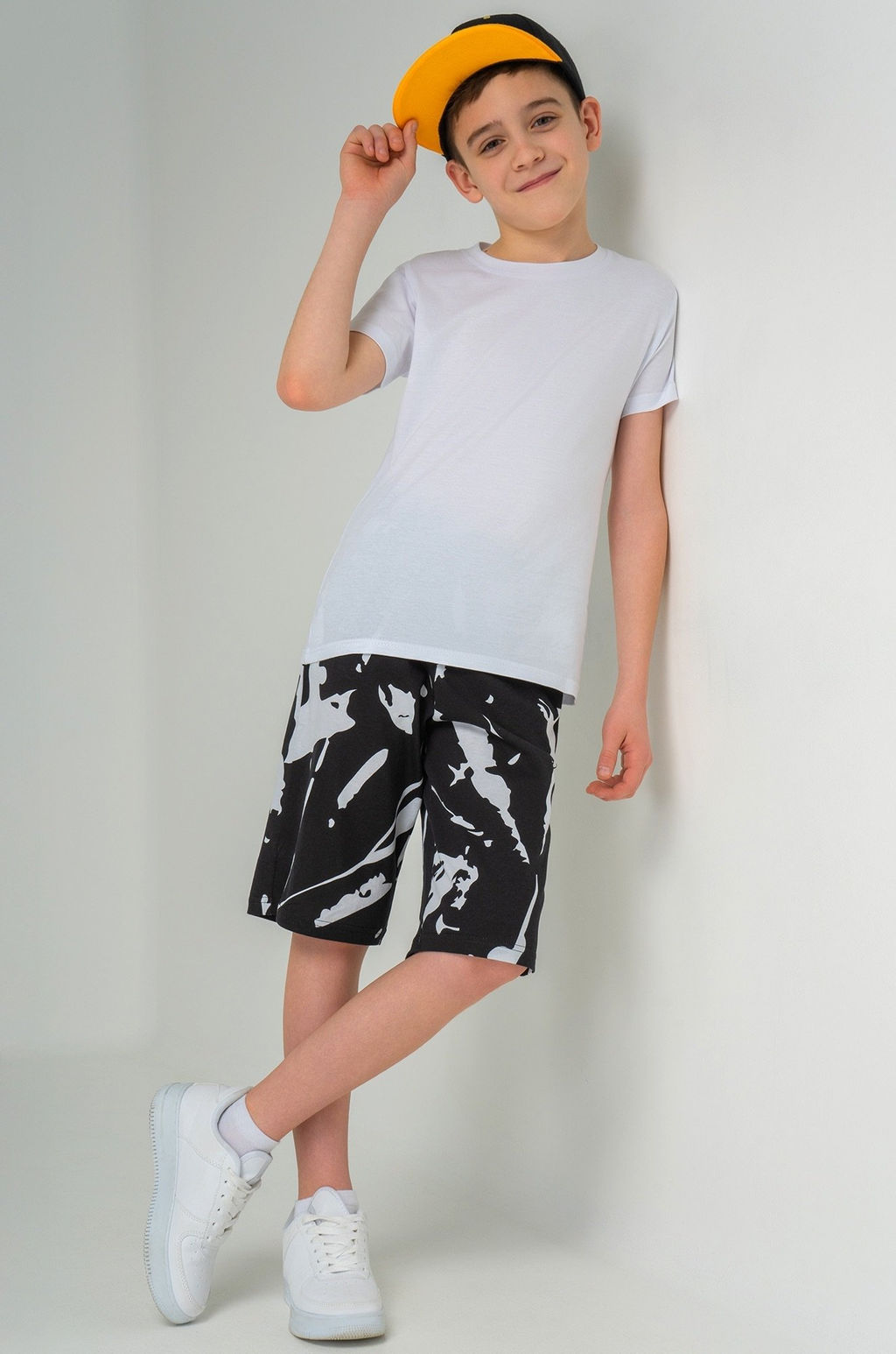 Хлопковые шорты для мальчика Happyfox